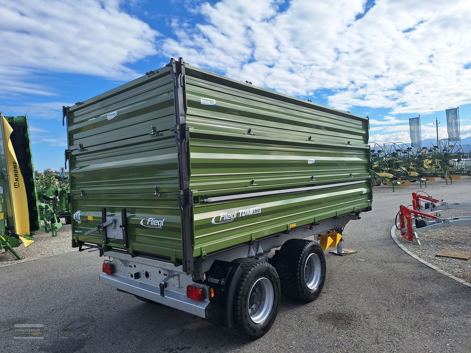 Kipper typu Fliegl TDK 160 3x600, Neumaschine v Gampern (Obrázek 7)