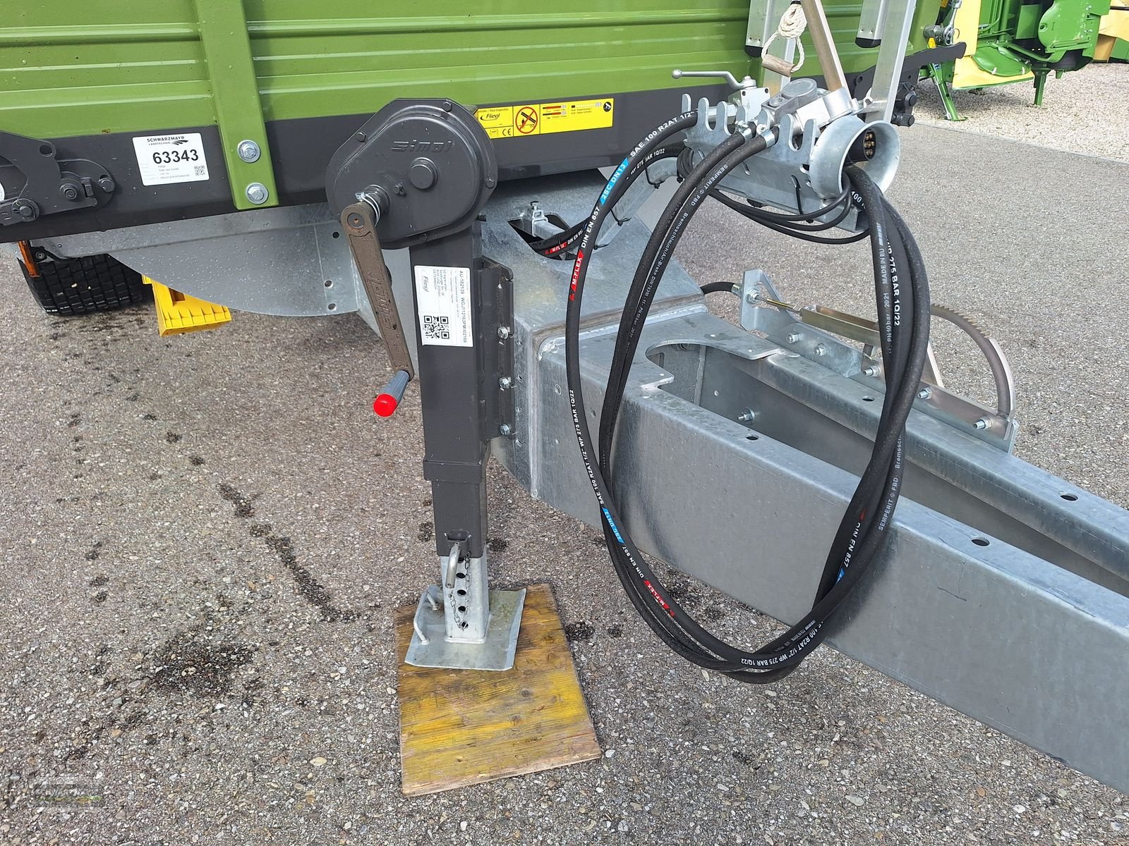 Kipper typu Fliegl TDK 160 3x600, Neumaschine v Gampern (Obrázek 11)