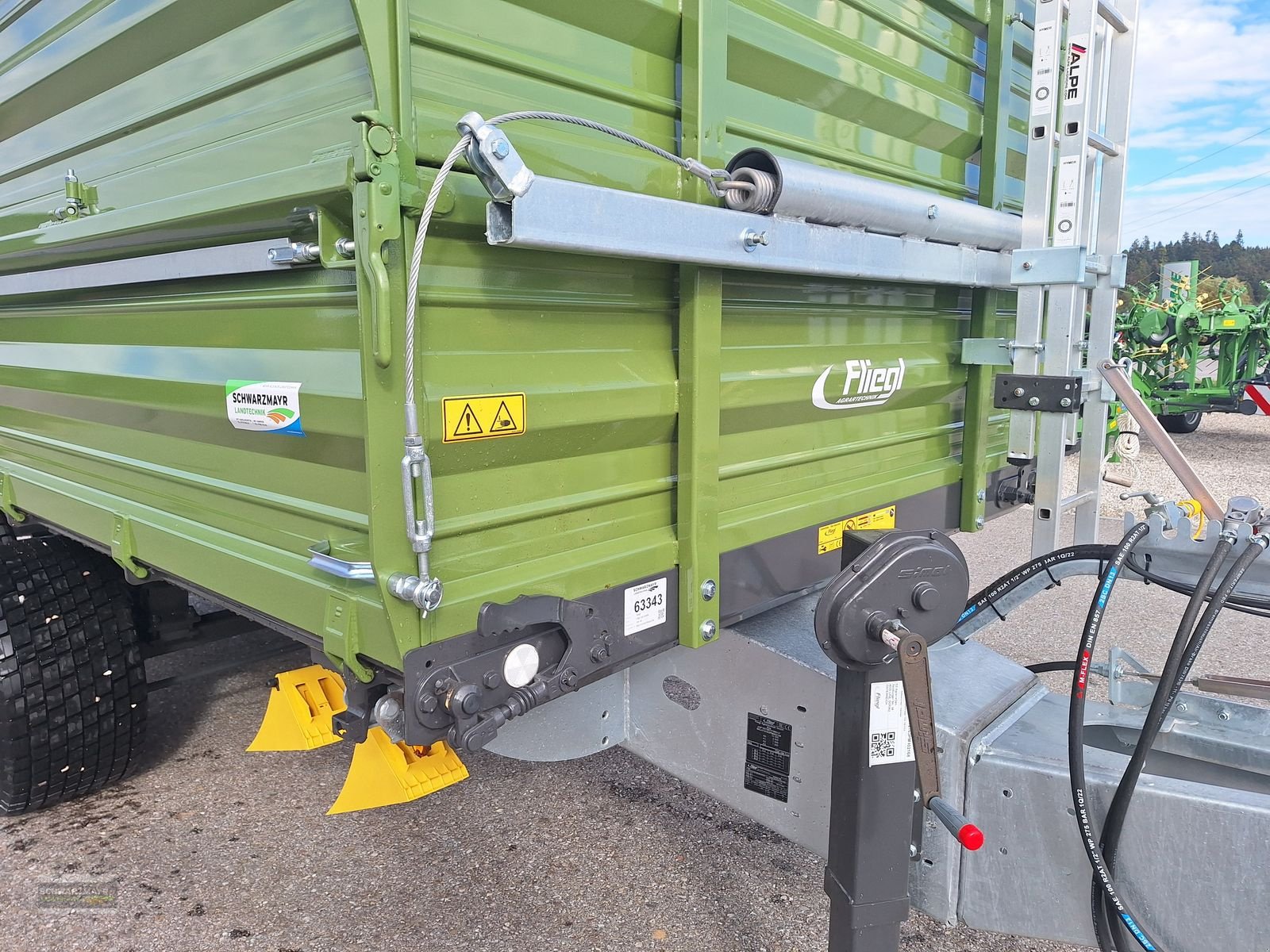 Kipper typu Fliegl TDK 160 3x600, Neumaschine v Gampern (Obrázek 12)