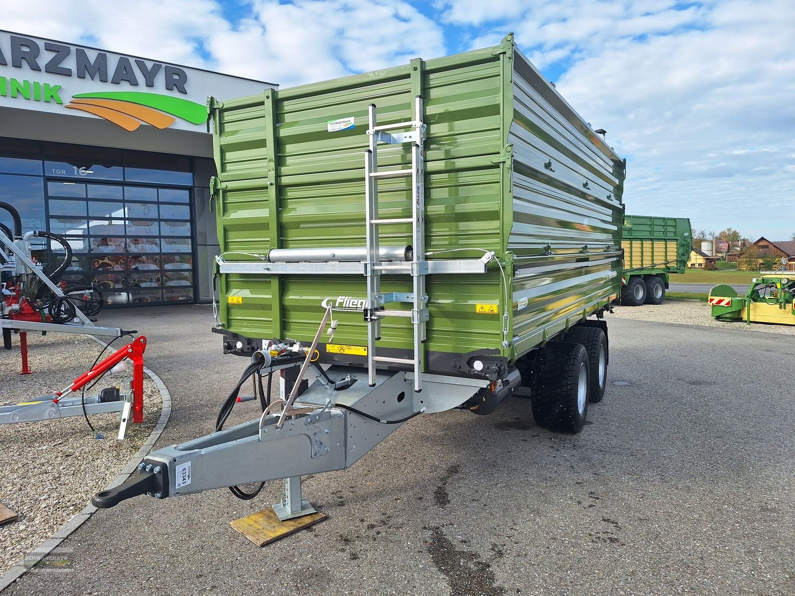 Kipper typu Fliegl TDK 160 3x600, Neumaschine v Gampern (Obrázek 4)