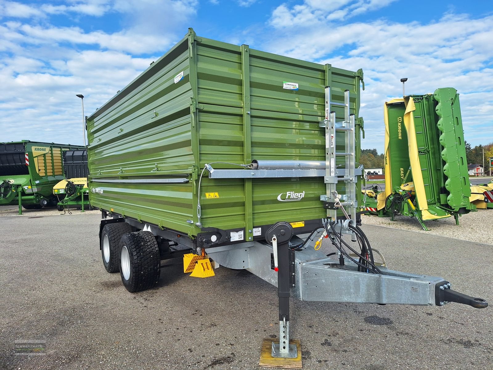 Kipper tipa Fliegl TDK 160, Vorführmaschine u Gampern (Slika 5)