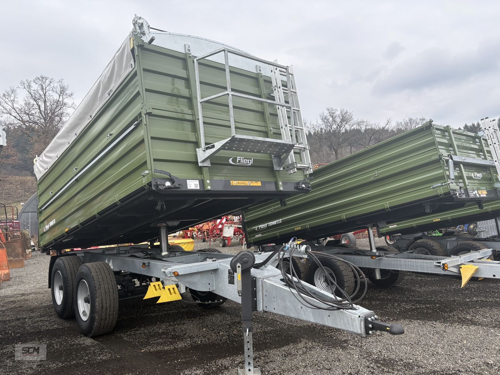 Kipper typu Fliegl TDK 200 FOX, Neumaschine w St. Marein (Zdjęcie 1)