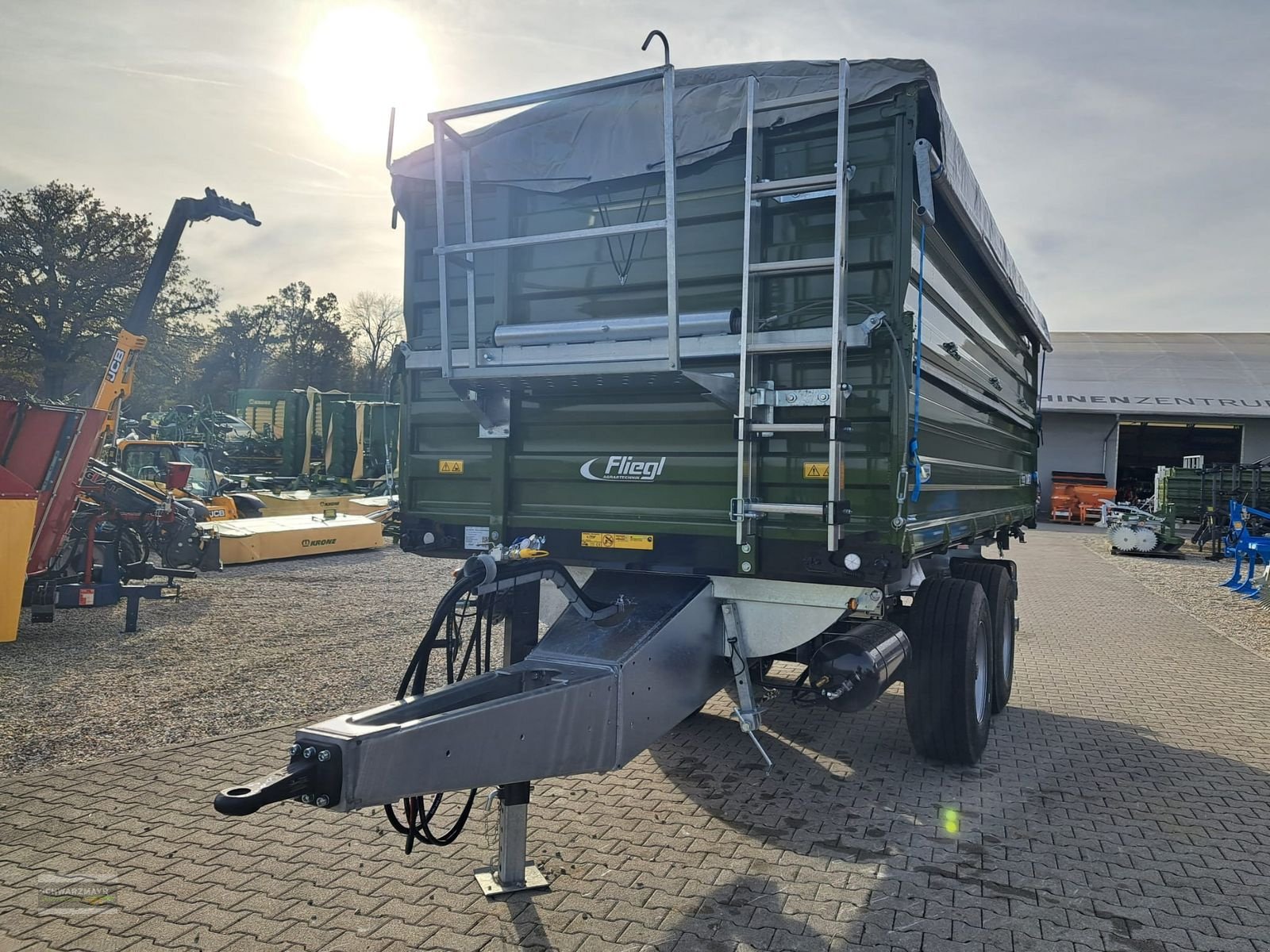 Kipper a típus Fliegl TDK 200 Fox, Neumaschine ekkor: Aurolzmünster (Kép 8)