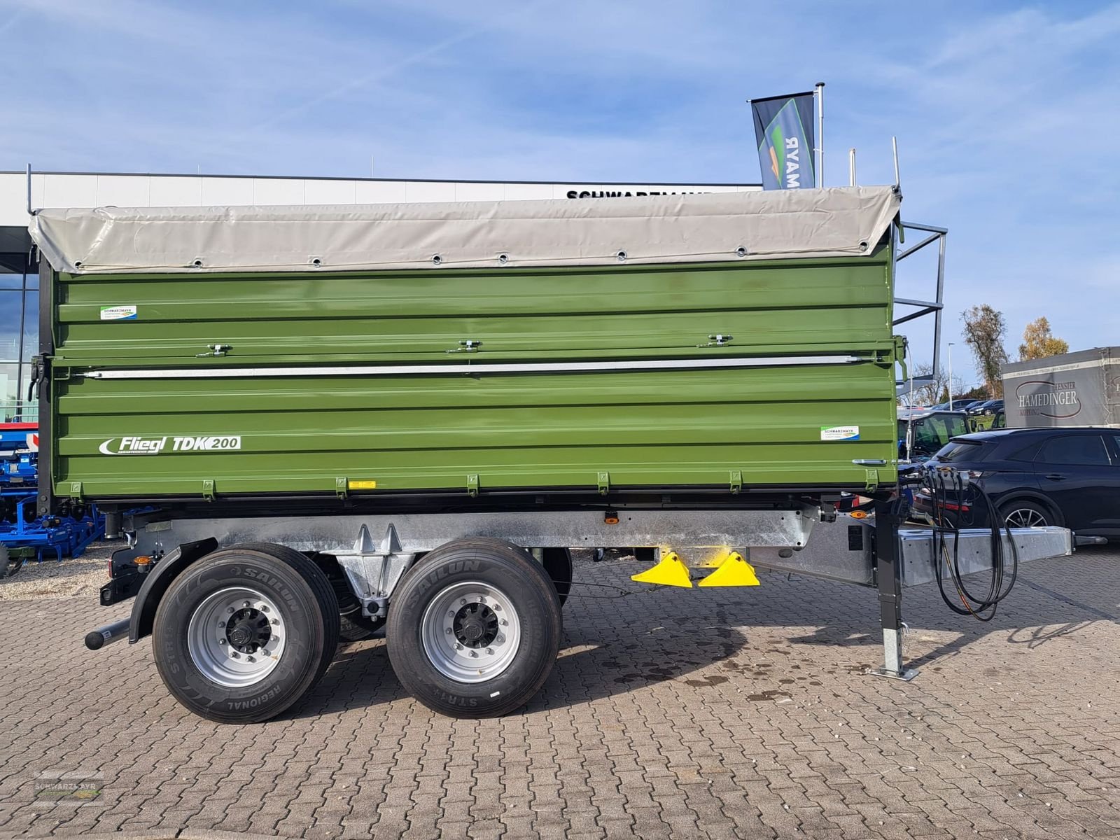 Kipper a típus Fliegl TDK 200 Fox, Neumaschine ekkor: Aurolzmünster (Kép 2)