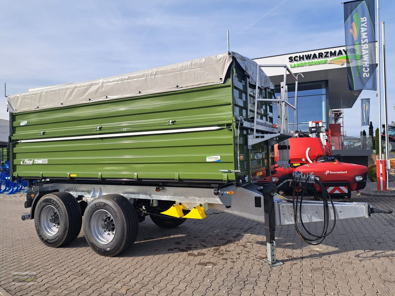 Kipper a típus Fliegl TDK 200 Fox, Neumaschine ekkor: Aurolzmünster (Kép 1)