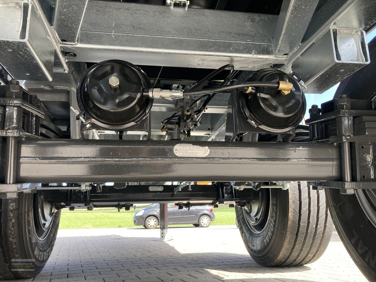 Kipper of the type Fliegl TDK 200 FOX, Neumaschine in Aurolzmünster (Picture 18)