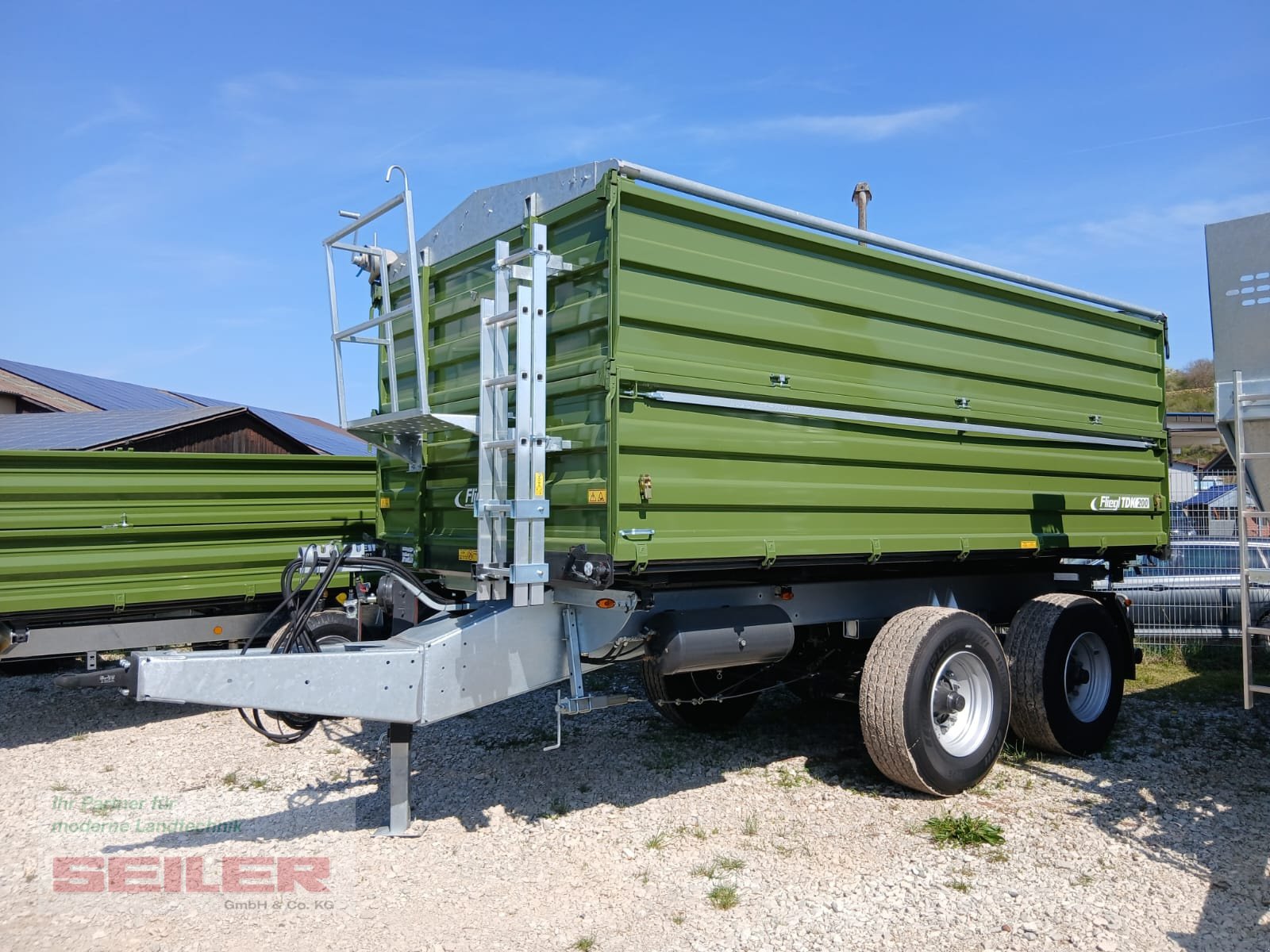 Kipper tip Fliegl TDK 200 FOX, Neumaschine in Burghaslach (Poză 1)