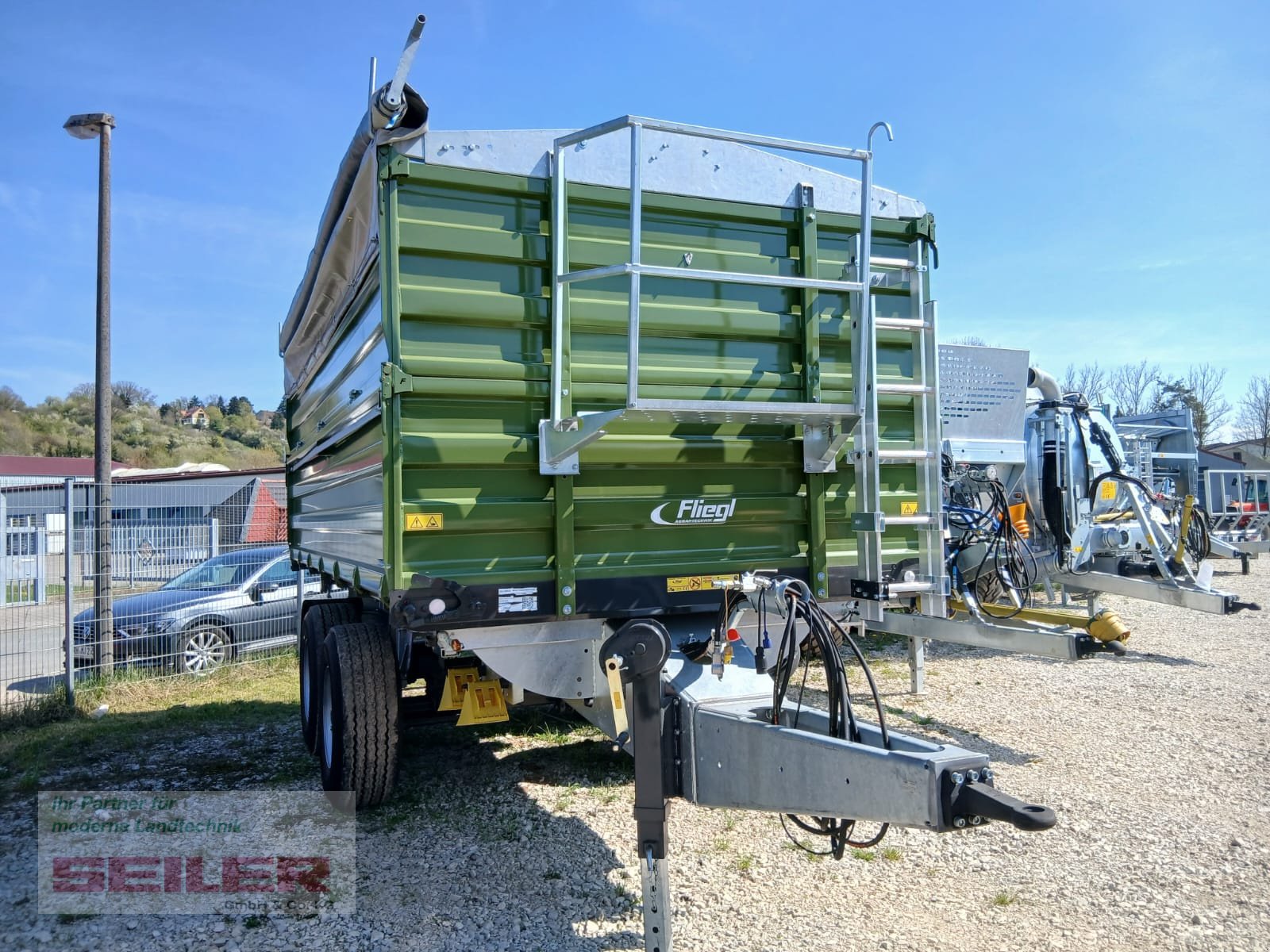 Kipper tip Fliegl TDK 200 FOX, Neumaschine in Burghaslach (Poză 2)