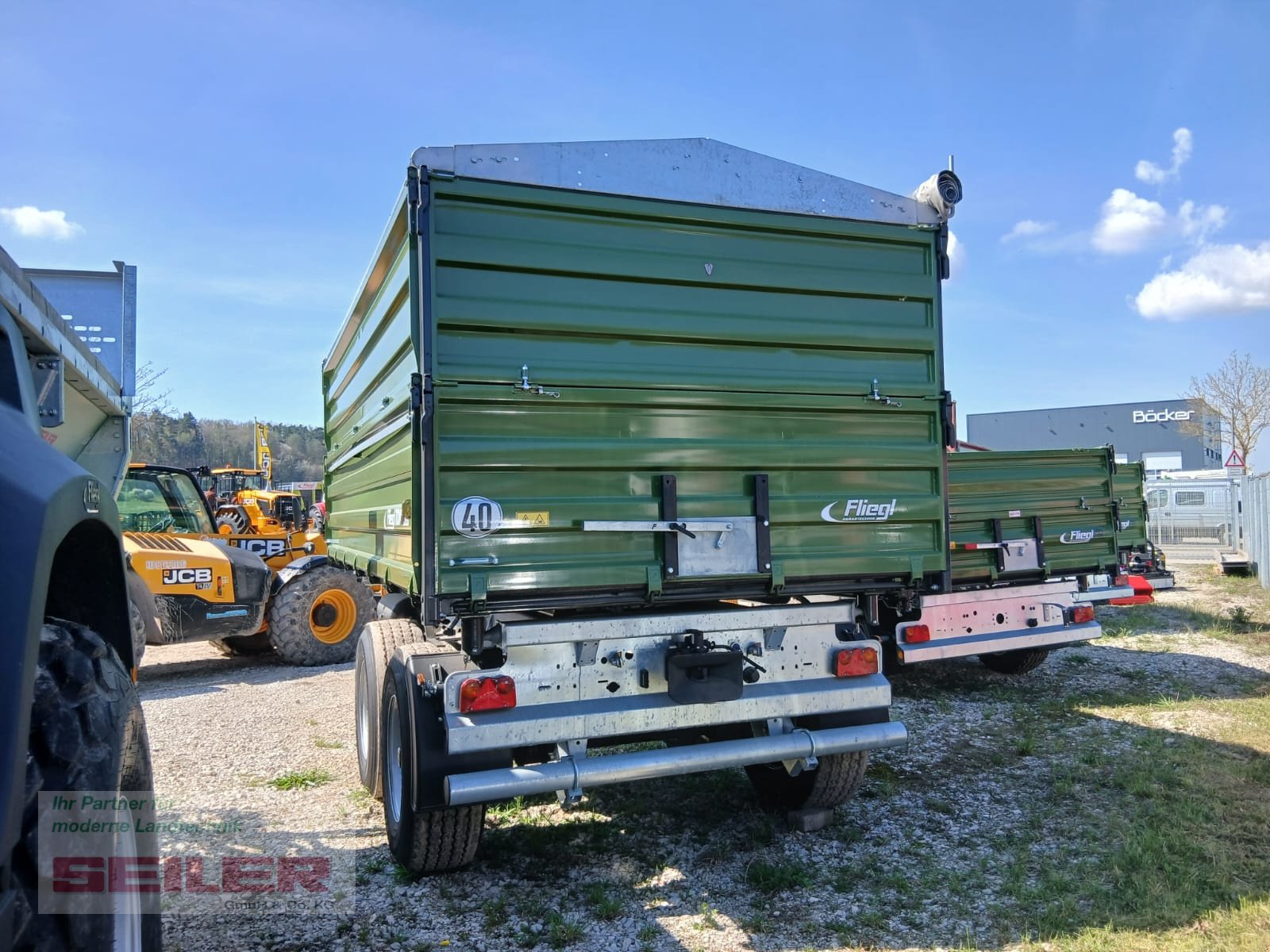 Kipper tip Fliegl TDK 200 FOX, Neumaschine in Burghaslach (Poză 3)