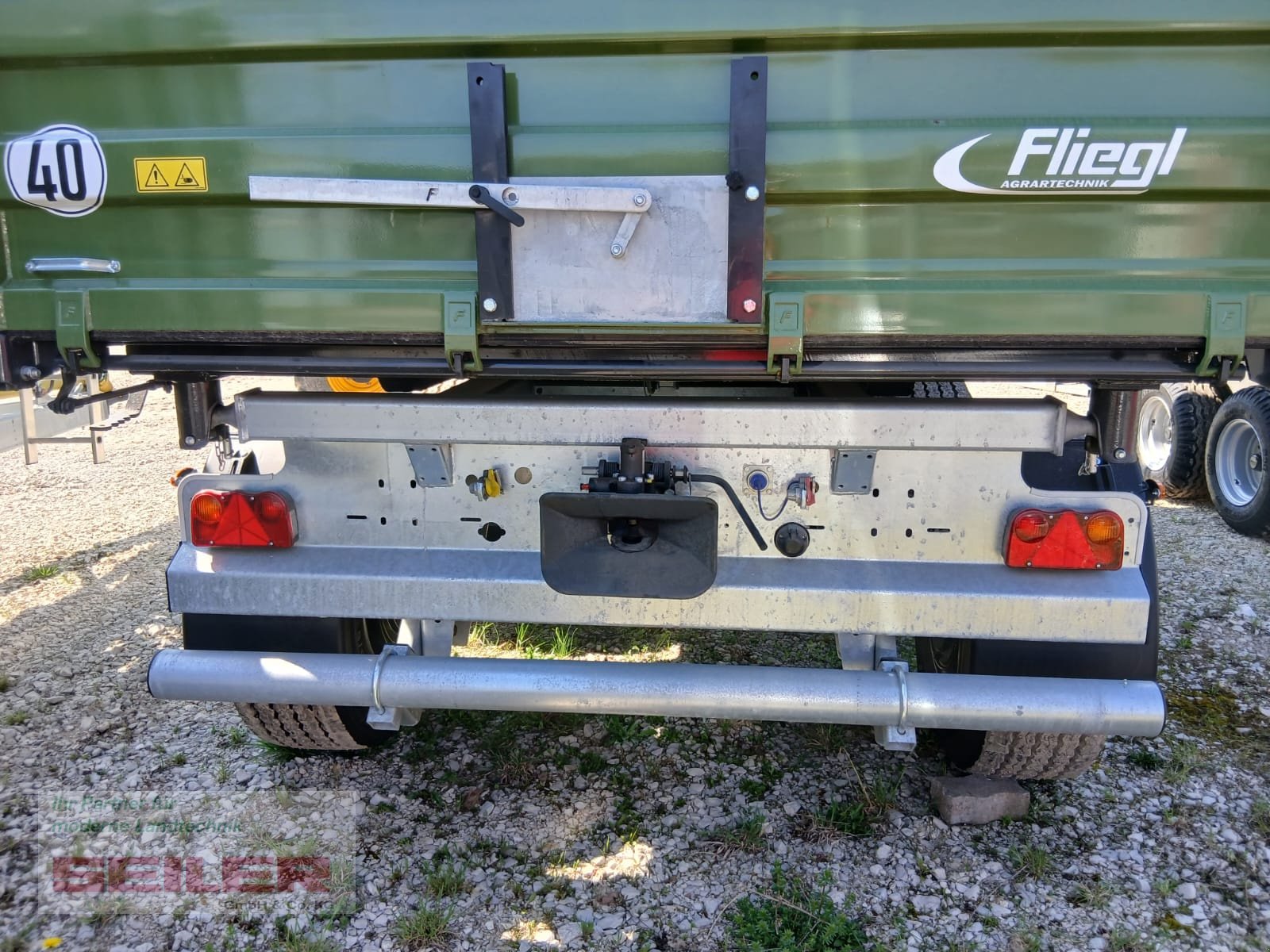 Kipper tip Fliegl TDK 200 FOX, Neumaschine in Burghaslach (Poză 4)