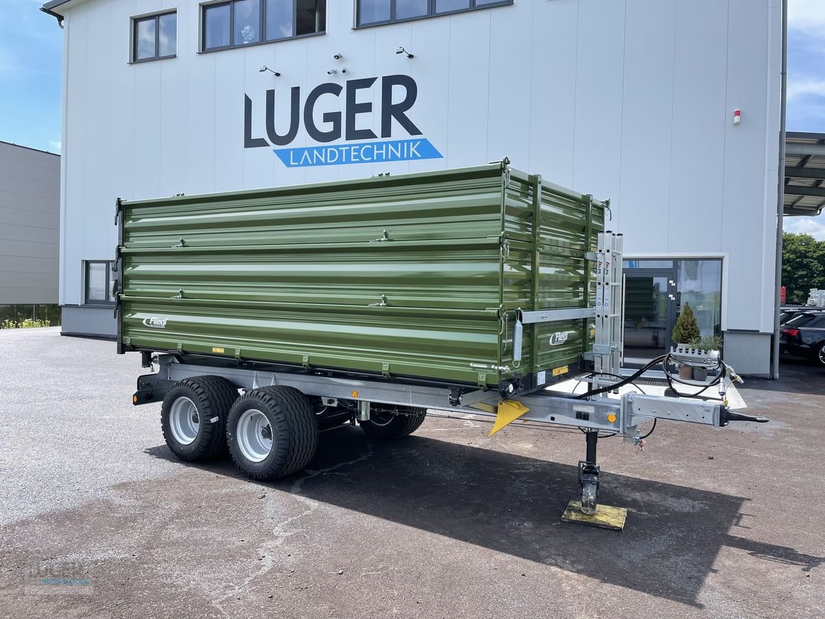 Kipper des Typs Fliegl TDK 80-88 FOX, Neumaschine in Niederkappel (Bild 1)