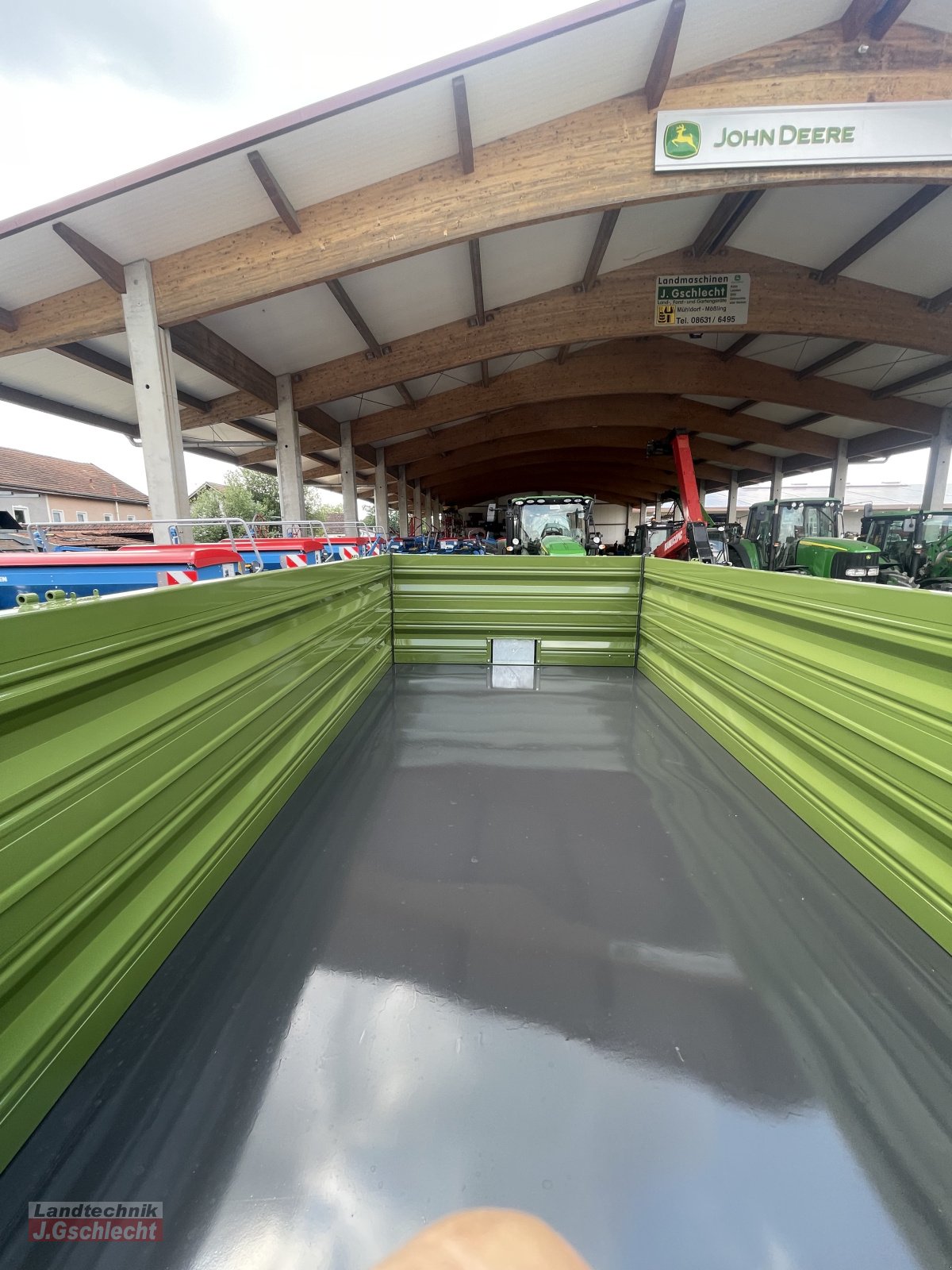 Kipper του τύπου Fliegl TDK 80-88 VR FOX, Neumaschine σε Mühldorf (Φωτογραφία 3)