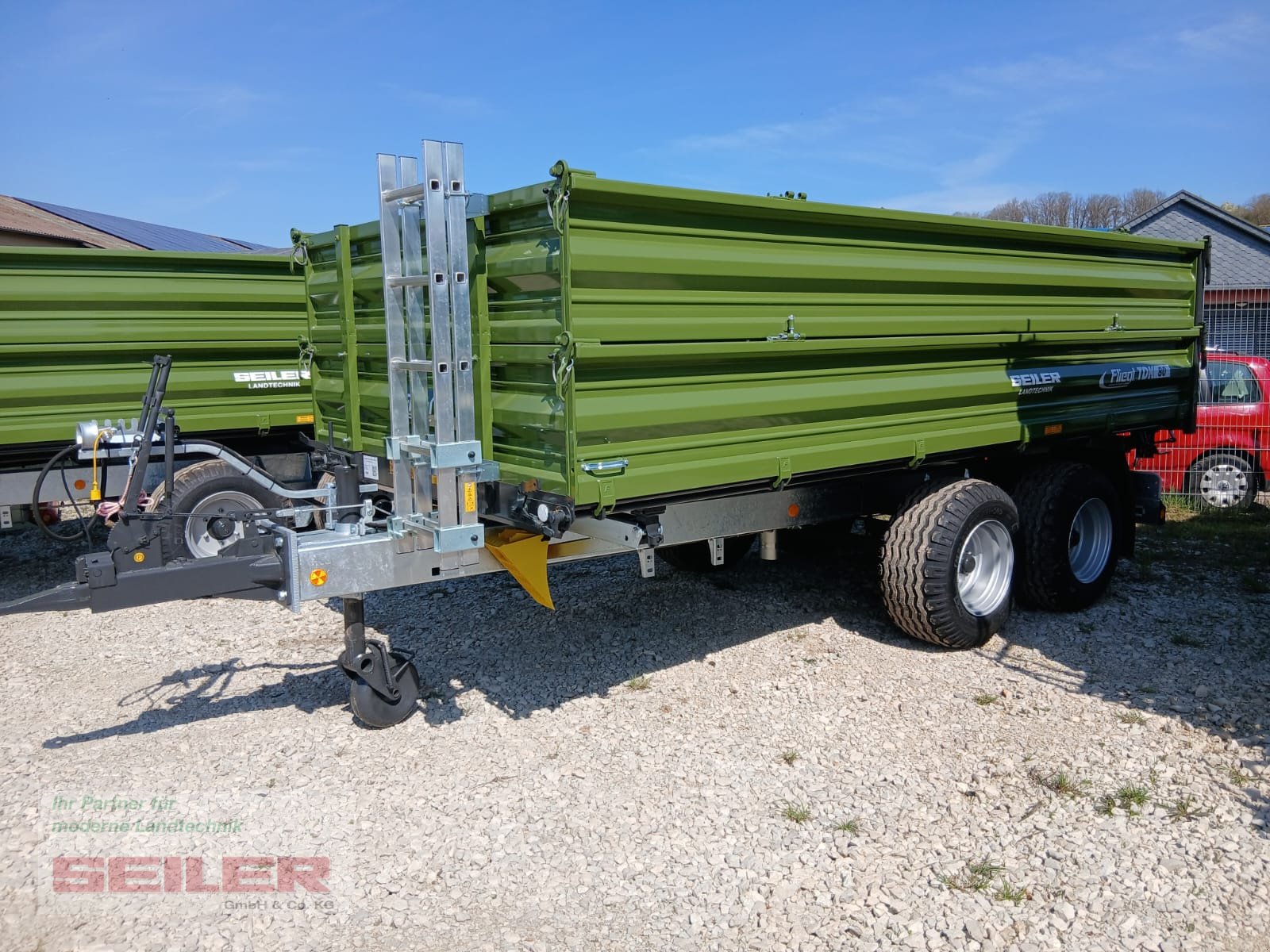 Kipper tip Fliegl TDK 80 FOX, Neumaschine in Burghaslach (Poză 6)