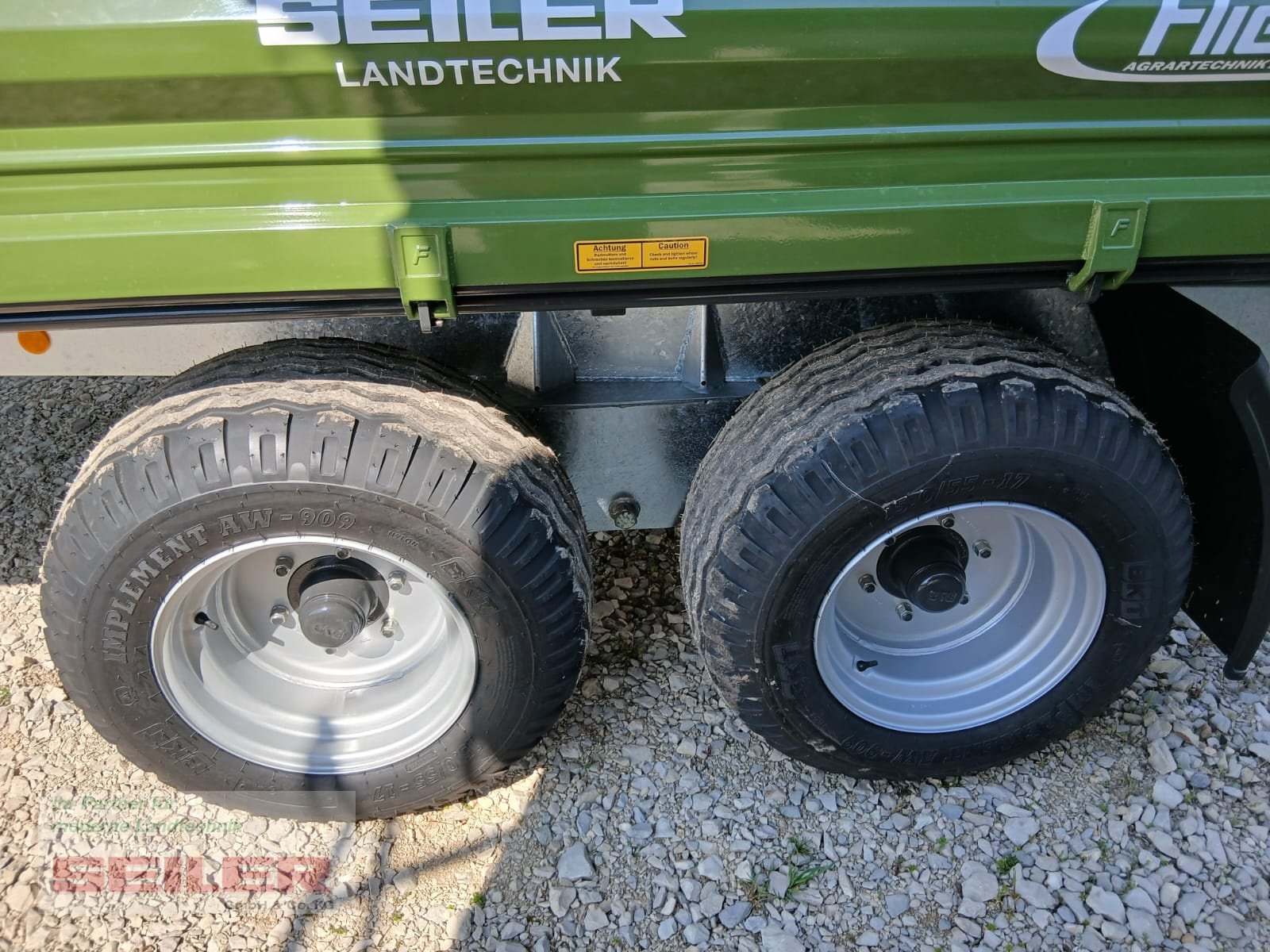 Kipper tip Fliegl TDK 80 FOX, Neumaschine in Burghaslach (Poză 7)