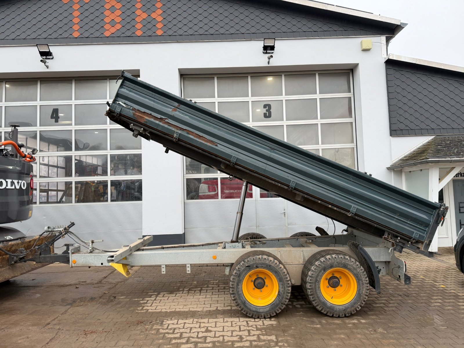 Kipper от тип Fliegl TDK 80, Gebrauchtmaschine в Dachwig (Снимка 3)