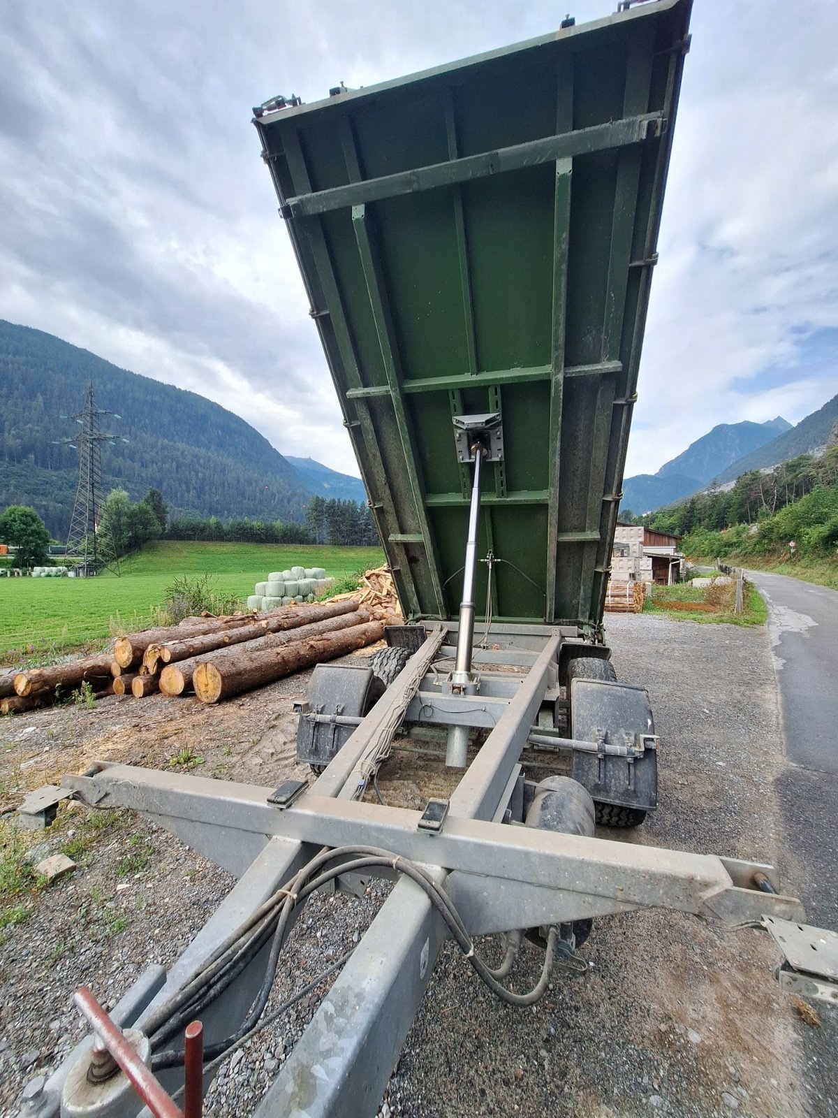 Kipper του τύπου Fliegl TDK 80, Gebrauchtmaschine σε schoenwies (Φωτογραφία 2)