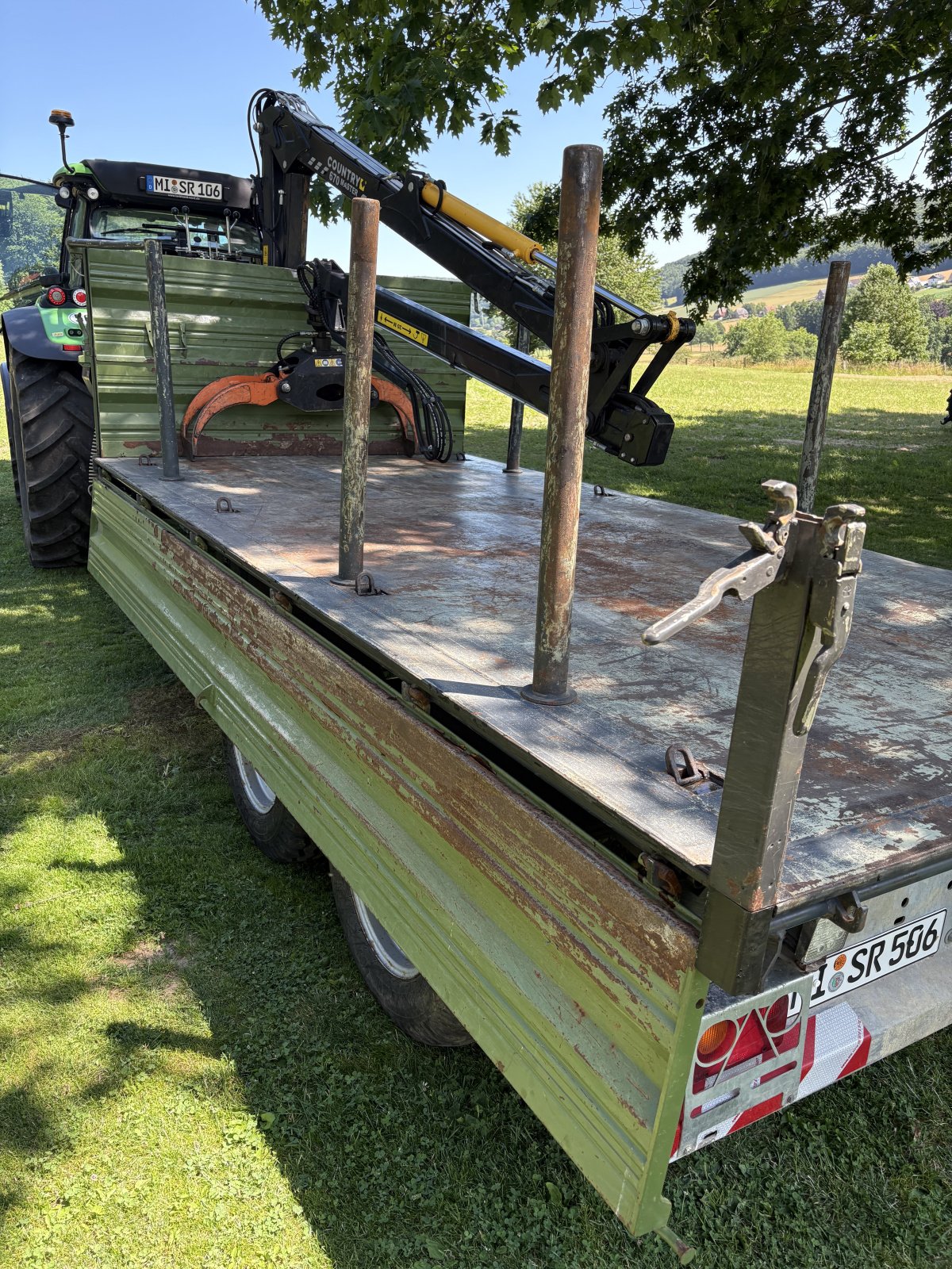 Kipper tipa Fliegl TDK 80, Gebrauchtmaschine u Nordrhein-Westfalen - Preußisch Oldendorf (Slika 3)