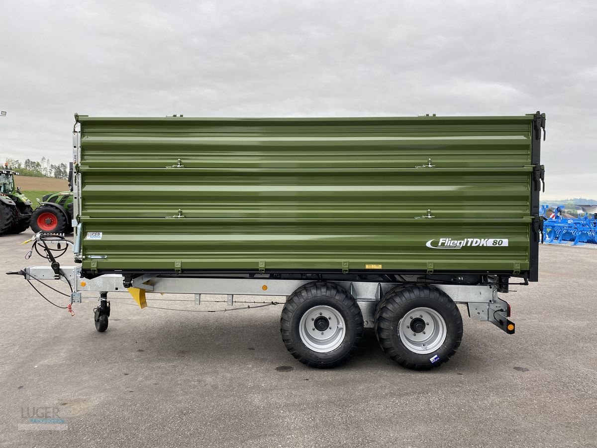 Kipper Türe ait Fliegl TDK 80A-88 FOX, Neumaschine içinde Niederkappel (resim 5)