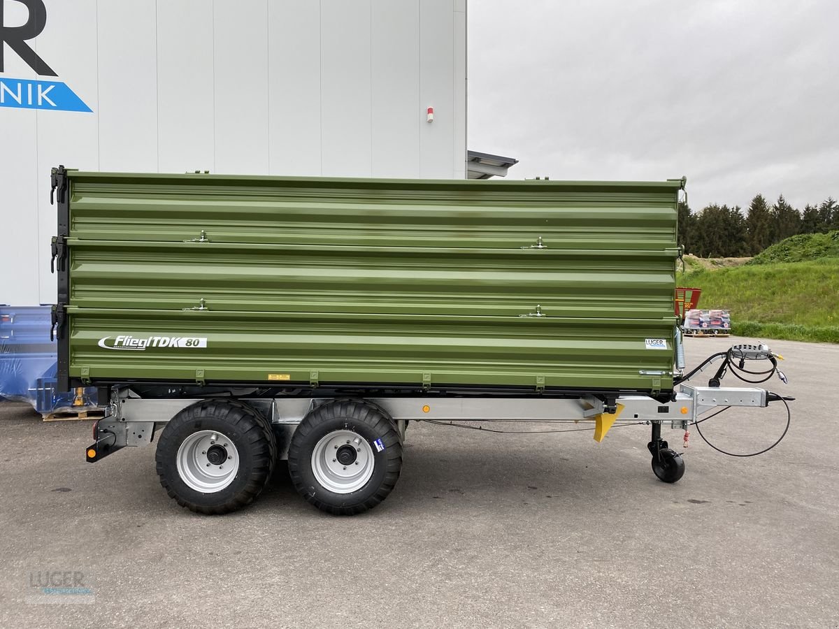 Kipper Türe ait Fliegl TDK 80A-88 FOX, Neumaschine içinde Niederkappel (resim 3)