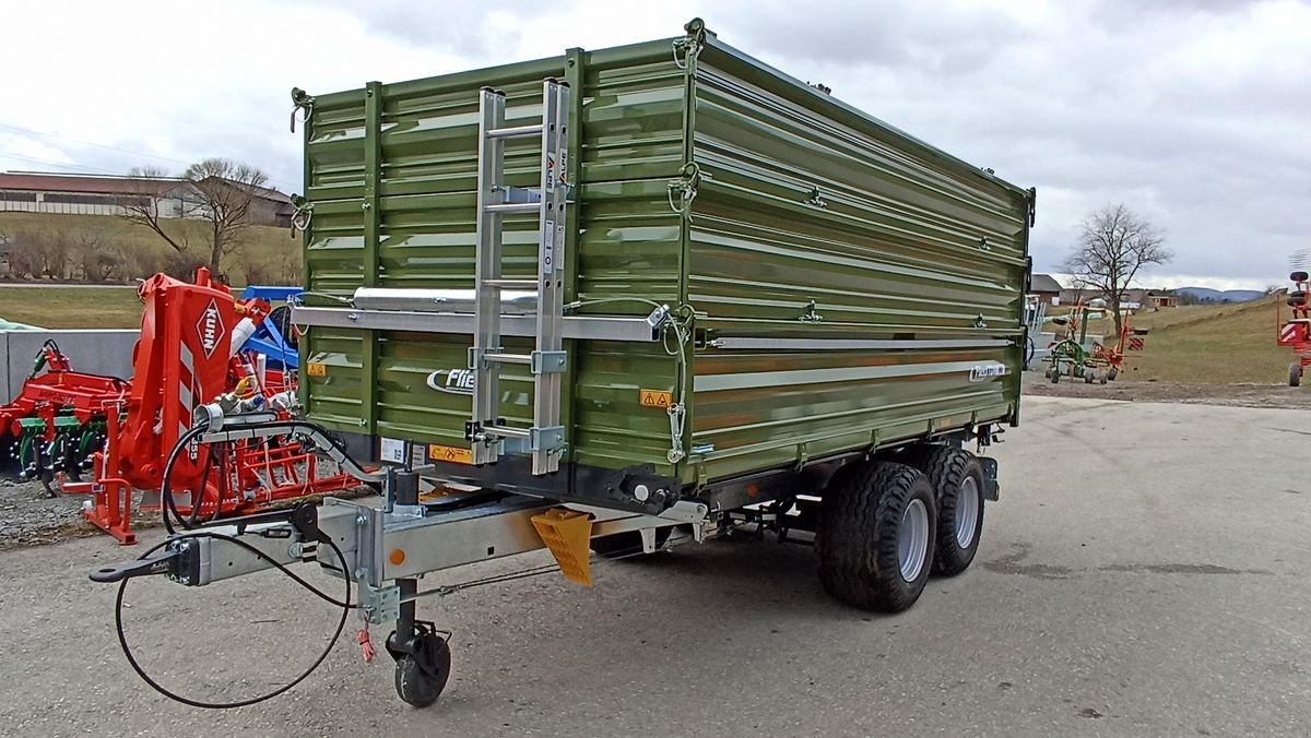 Kipper des Typs Fliegl TDK 80A-88 VR (Bordwände 60+50+50), Neumaschine in Grünbach (Bild 6)