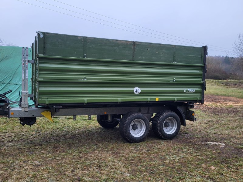 Kipper tipa Fliegl TDK 80A-88VR, Gebrauchtmaschine u Mittelrüsselbach
