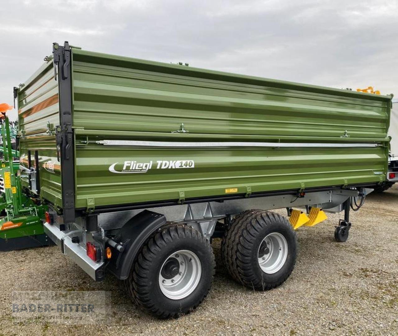 Kipper des Typs Fliegl TDK140, Gebrauchtmaschine in Freiburg (Bild 1)