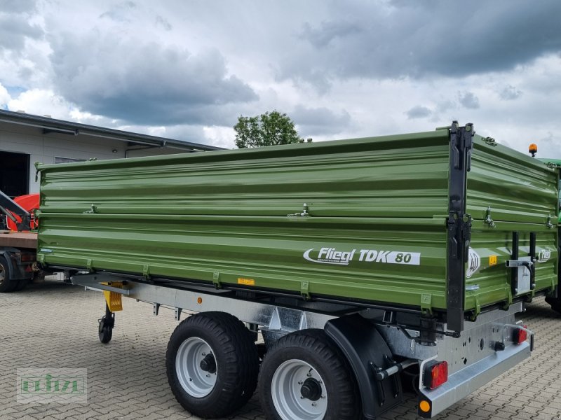 Kipper Türe ait Fliegl TDK80-88, Neumaschine içinde Bruckmühl (resim 1)