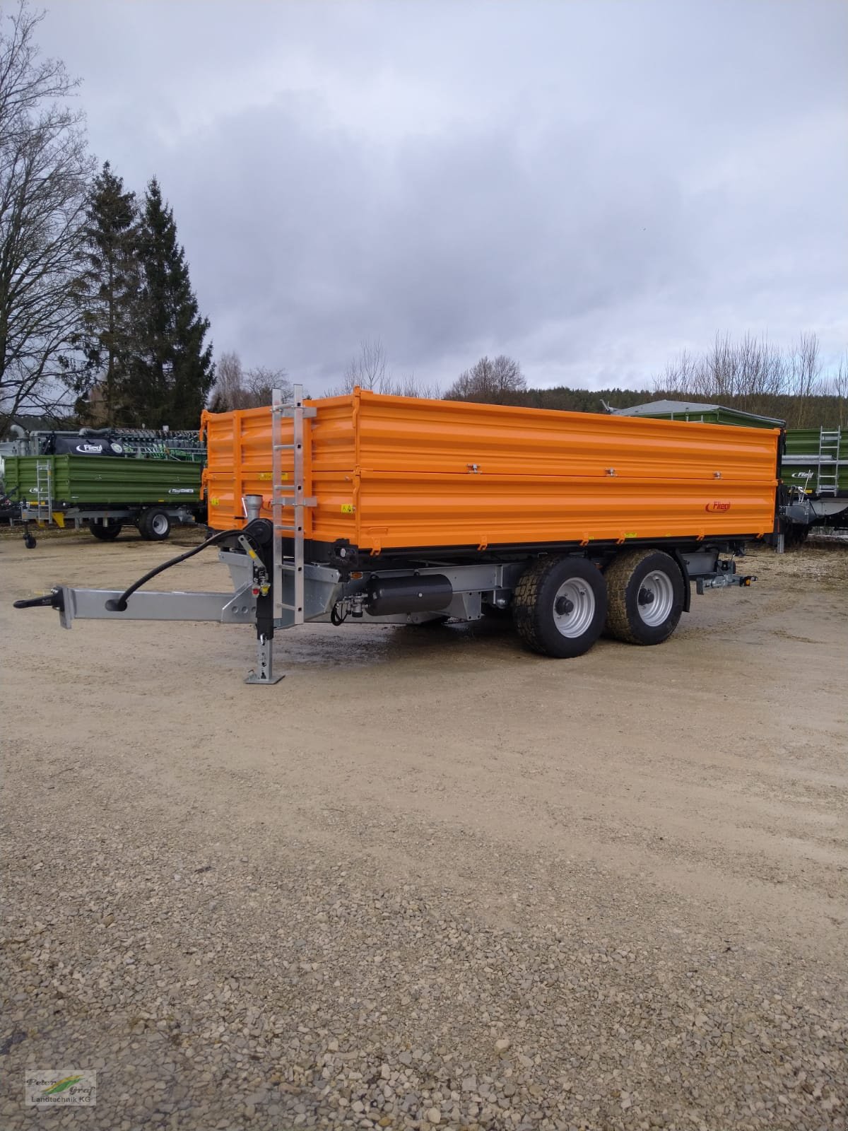 Kipper tip Fliegl TSK 115 Gala Bau, Neumaschine in Pegnitz-Bronn (Poză 1)