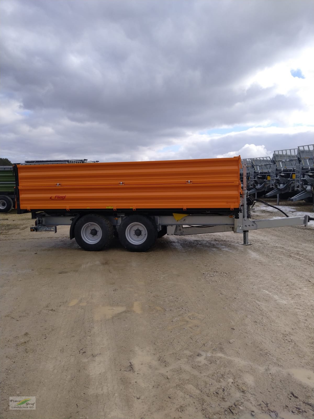 Kipper tip Fliegl TSK 115 Gala Bau, Neumaschine in Pegnitz-Bronn (Poză 2)