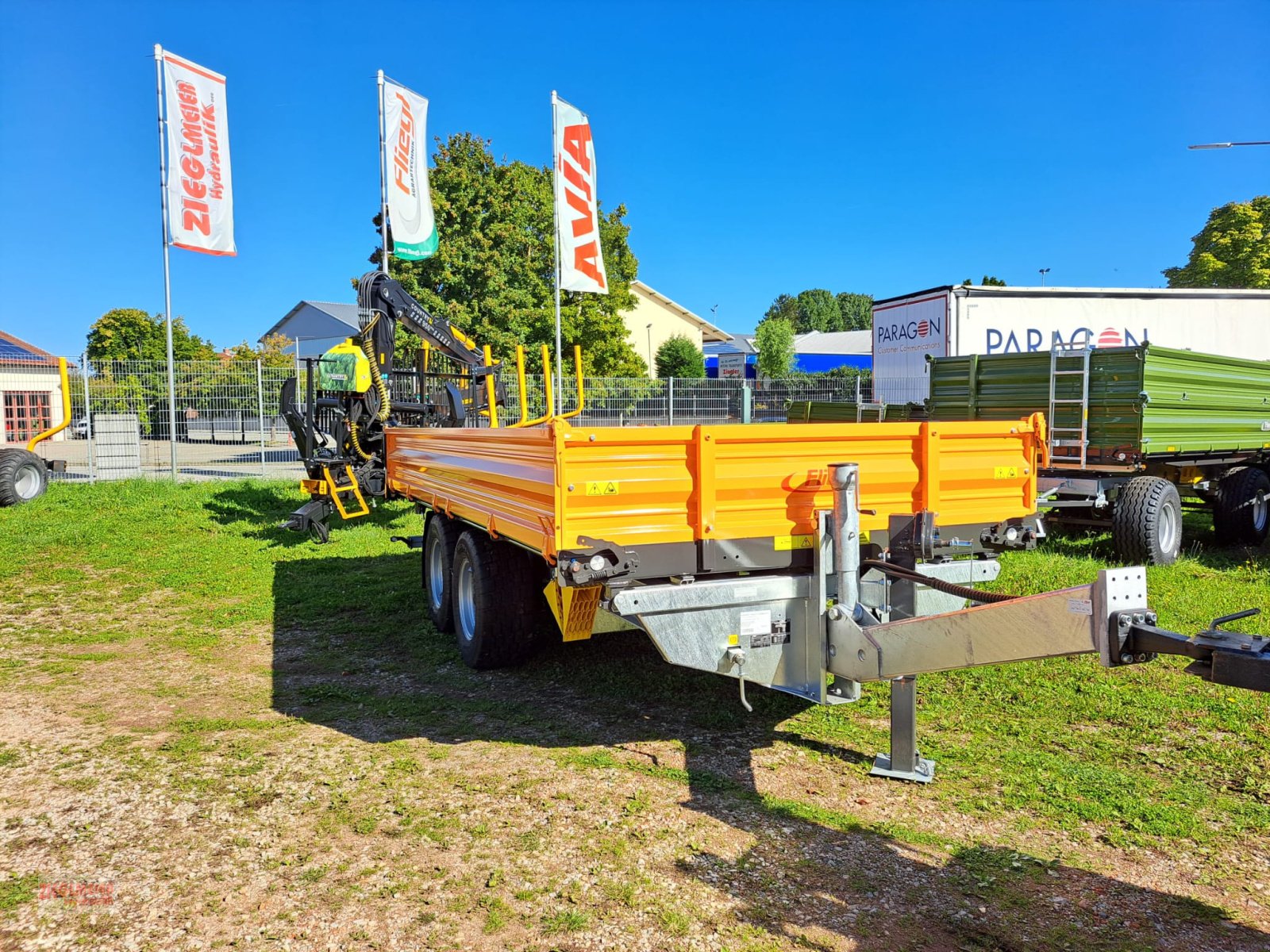 Kipper a típus Fliegl TSK 115, Neumaschine ekkor: Rottenburg a.d. Laaber (Kép 5)