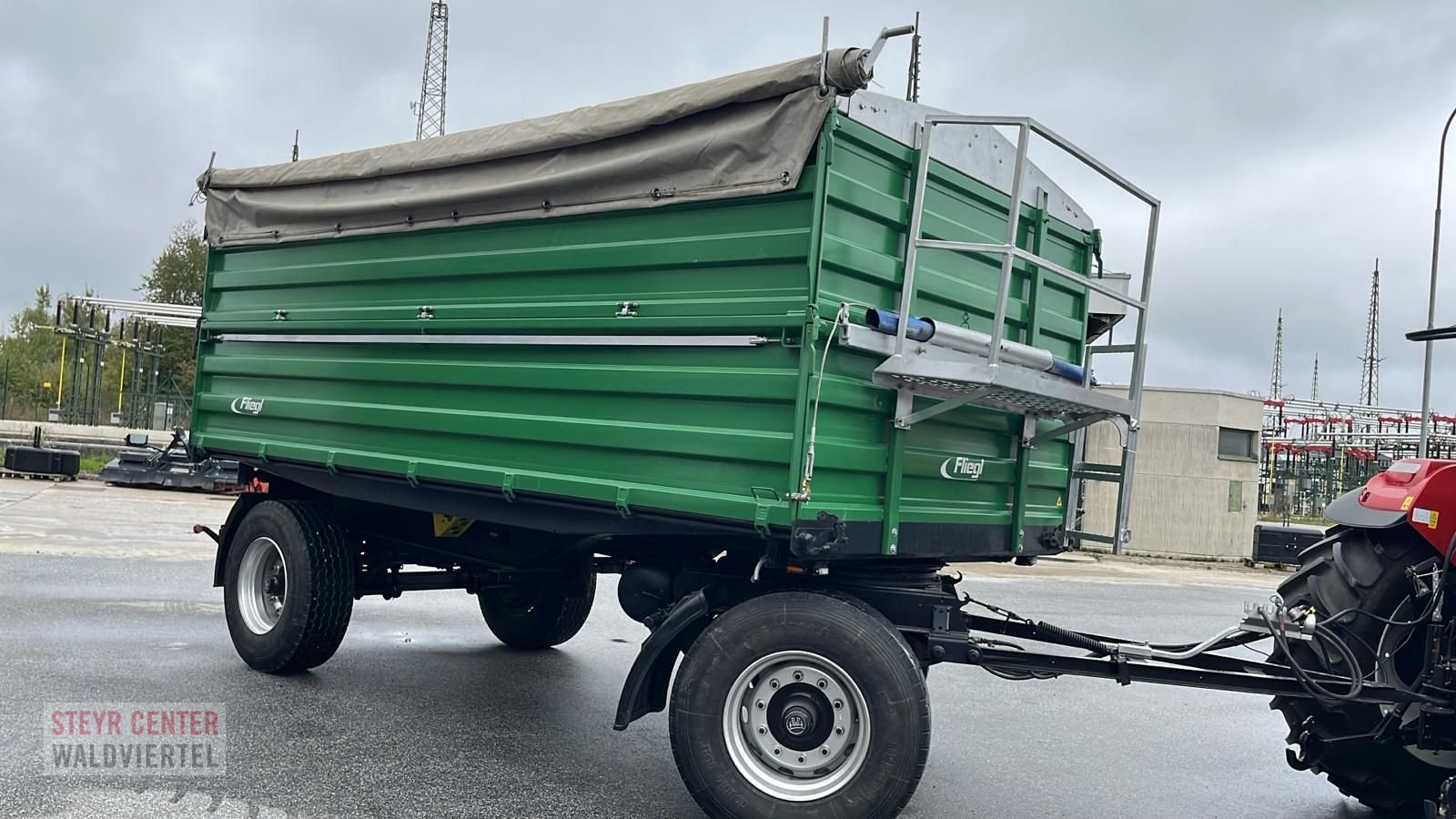 Kipper του τύπου Fliegl Zweiachs 3-Seiten Kipper DK 180.40, Gebrauchtmaschine σε Gmünd (Φωτογραφία 3)