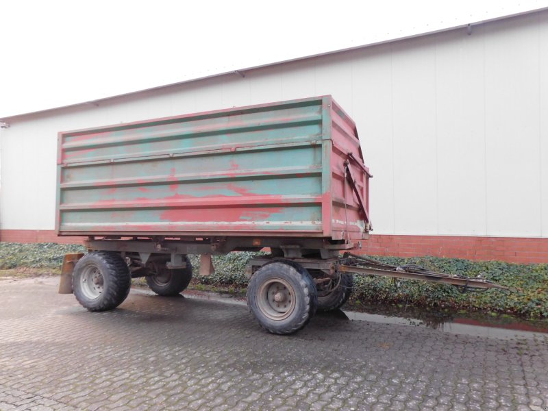 Kipper tipa Fortschritt HW 80 Anhänger / Kipper mit Getreideaufbau Schwerlast, Gebrauchtmaschine u Wagenfeld (Slika 1)