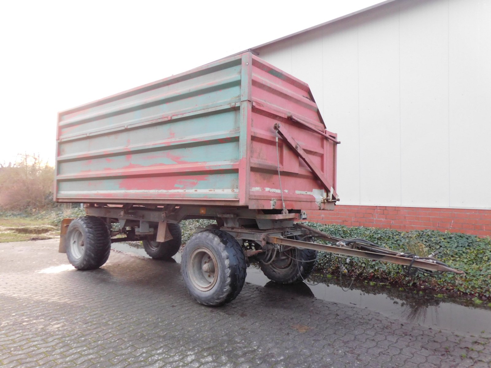 Kipper des Typs Fortschritt HW 80 Anhänger / Kipper mit Getreideaufbau Schwerlast, Gebrauchtmaschine in Wagenfeld (Bild 2)