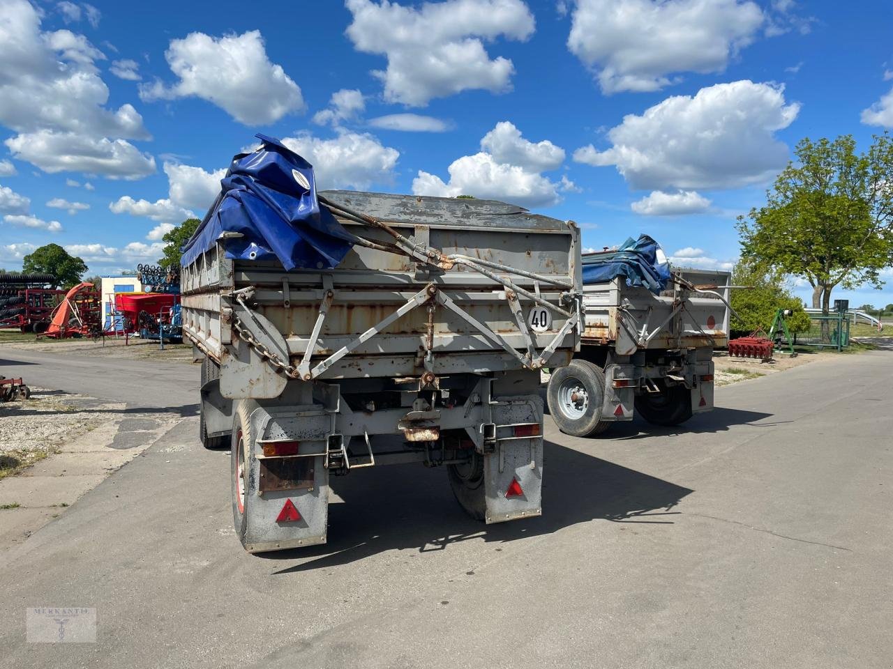 Kipper Türe ait Fortschritt HW 80 Zug, Gebrauchtmaschine içinde Pragsdorf (resim 3)