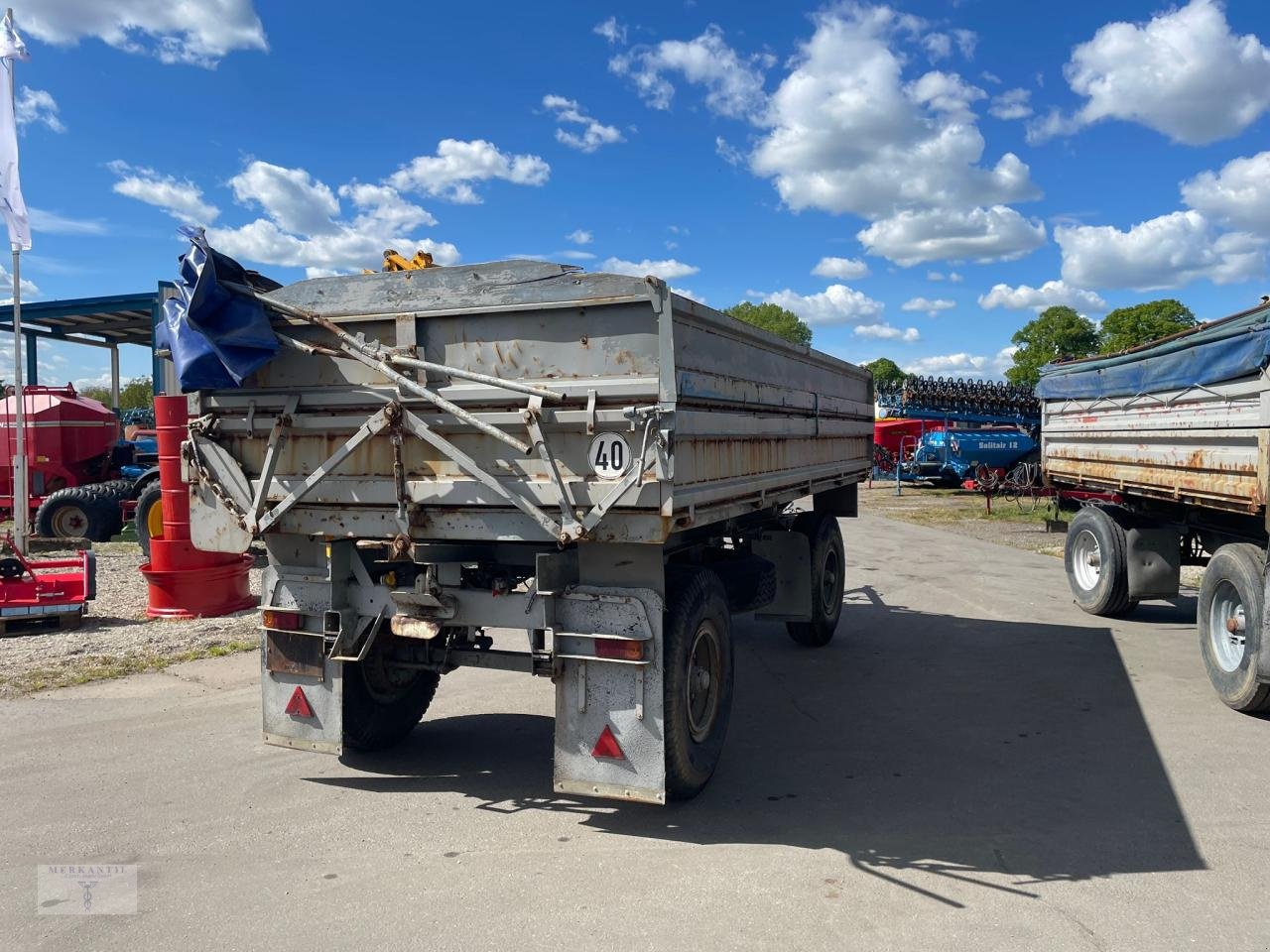 Kipper Türe ait Fortschritt HW 80 Zug, Gebrauchtmaschine içinde Pragsdorf (resim 4)