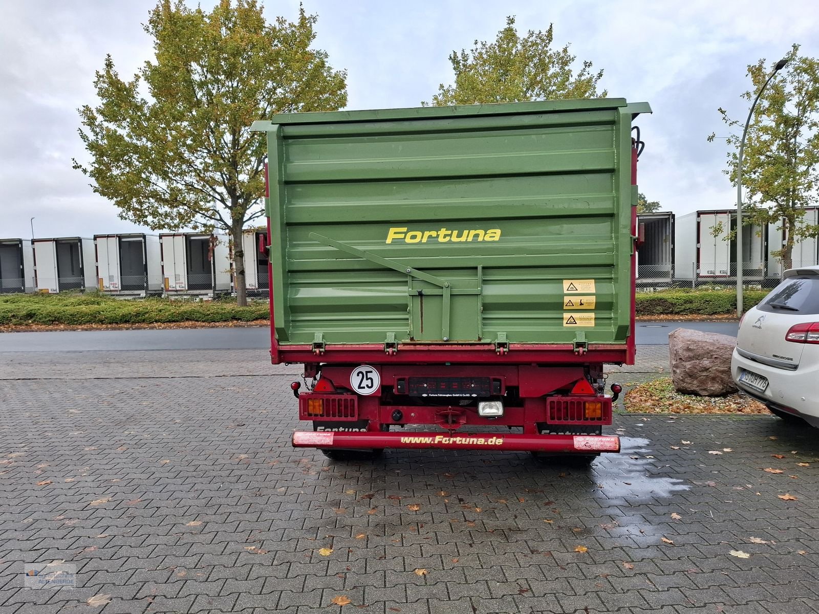 Kipper типа Fortuna FED 80 mit Hydr. Heckklappe, Gebrauchtmaschine в Altenberge (Фотография 9)