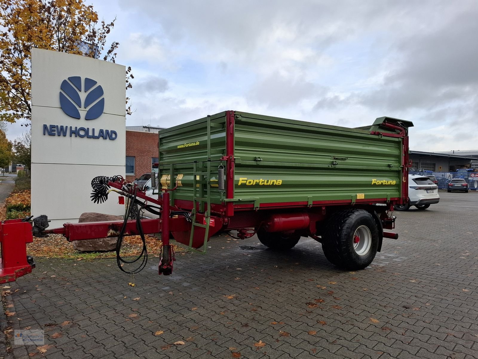 Kipper типа Fortuna FED 80 mit Hydr. Heckklappe, Gebrauchtmaschine в Altenberge (Фотография 2)