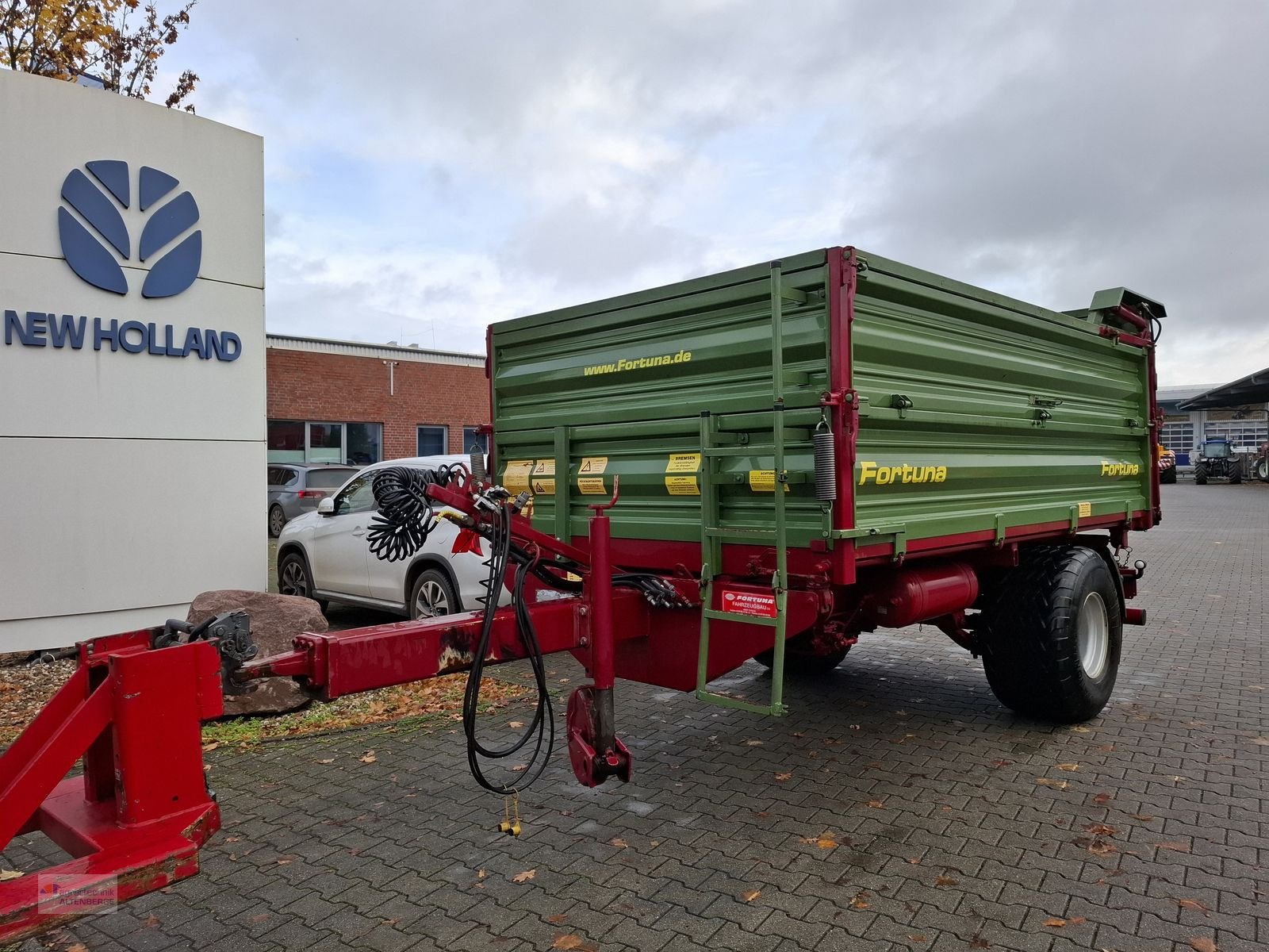 Kipper типа Fortuna FED 80 mit Hydr. Heckklappe, Gebrauchtmaschine в Altenberge (Фотография 3)