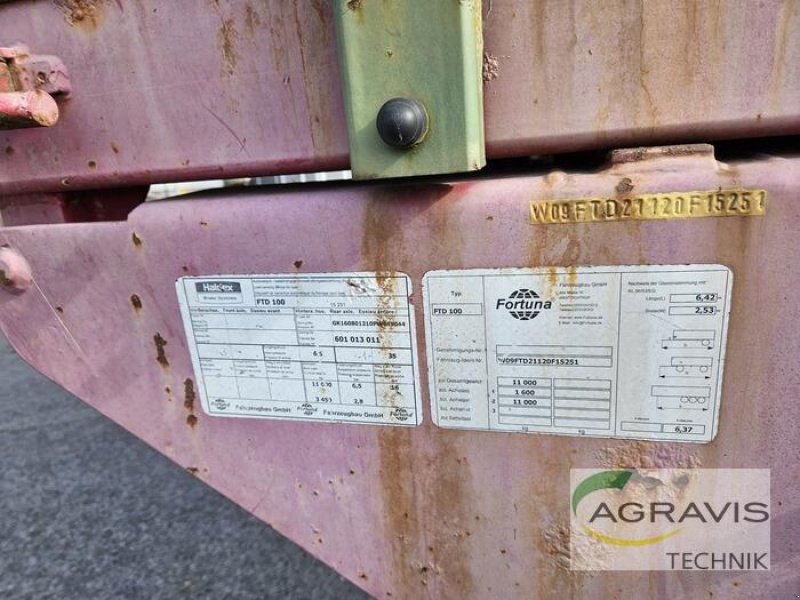 Kipper za tip Fortuna FTD 100, Gebrauchtmaschine u Fröndenberg (Slika 14)
