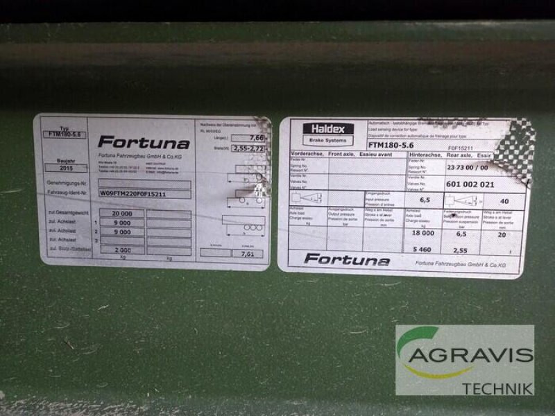 Kipper типа Fortuna FTM 180, Neumaschine в Beckum (Фотография 11)