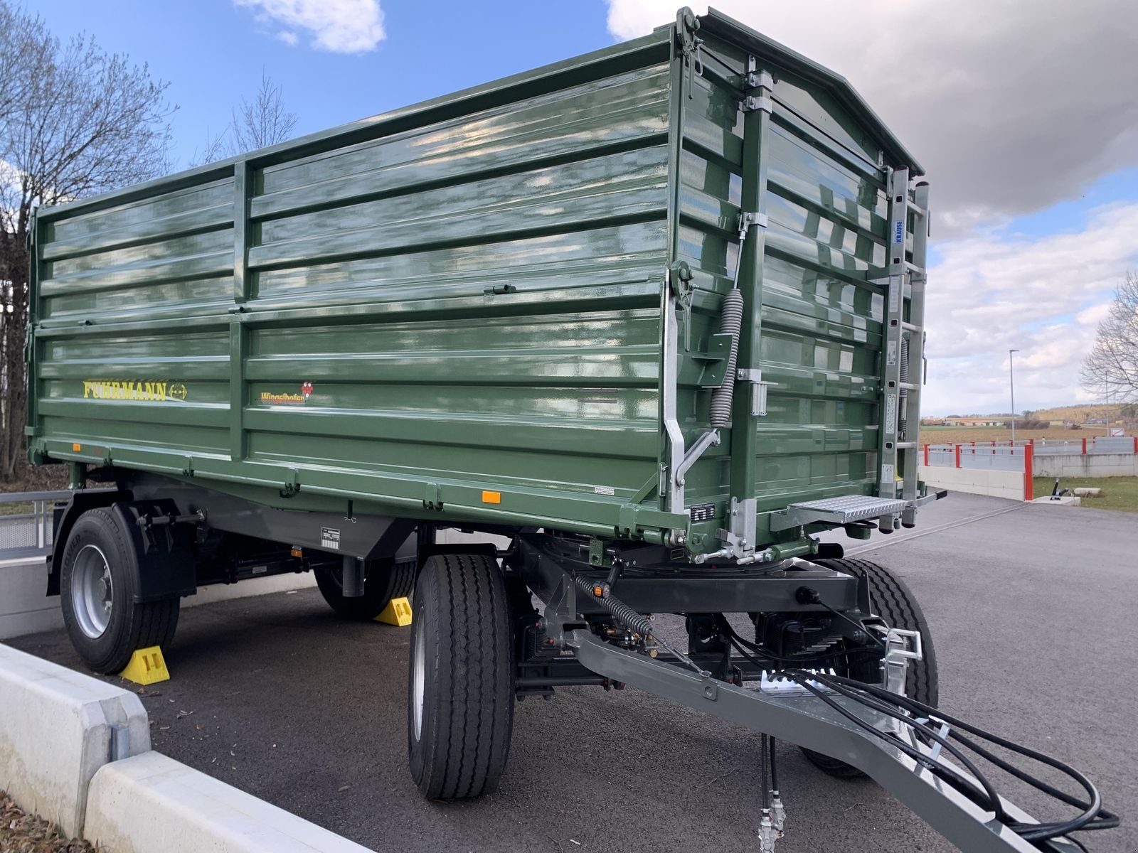 Kipper za tip Fuhrmann Agrocomp FF 18.000, Neumaschine u Starrein (Slika 4)