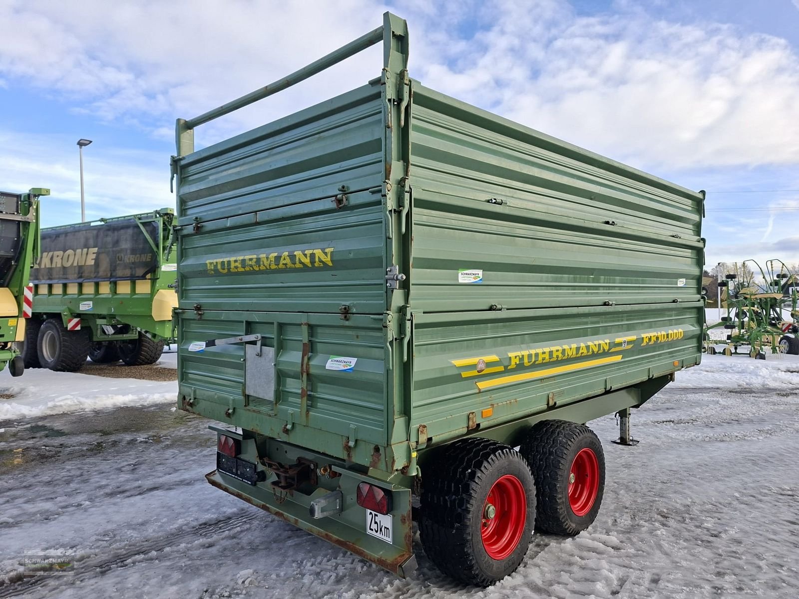 Kipper vrste Fuhrmann FF 10.000, Gebrauchtmaschine v Gampern (Slika 8)