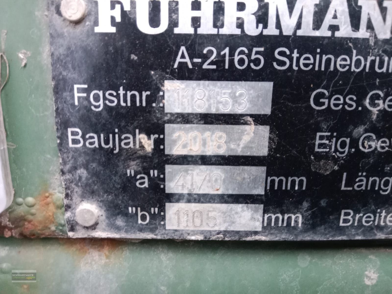 Kipper of the type Fuhrmann FF 10.000, Gebrauchtmaschine in Gampern (Picture 3)