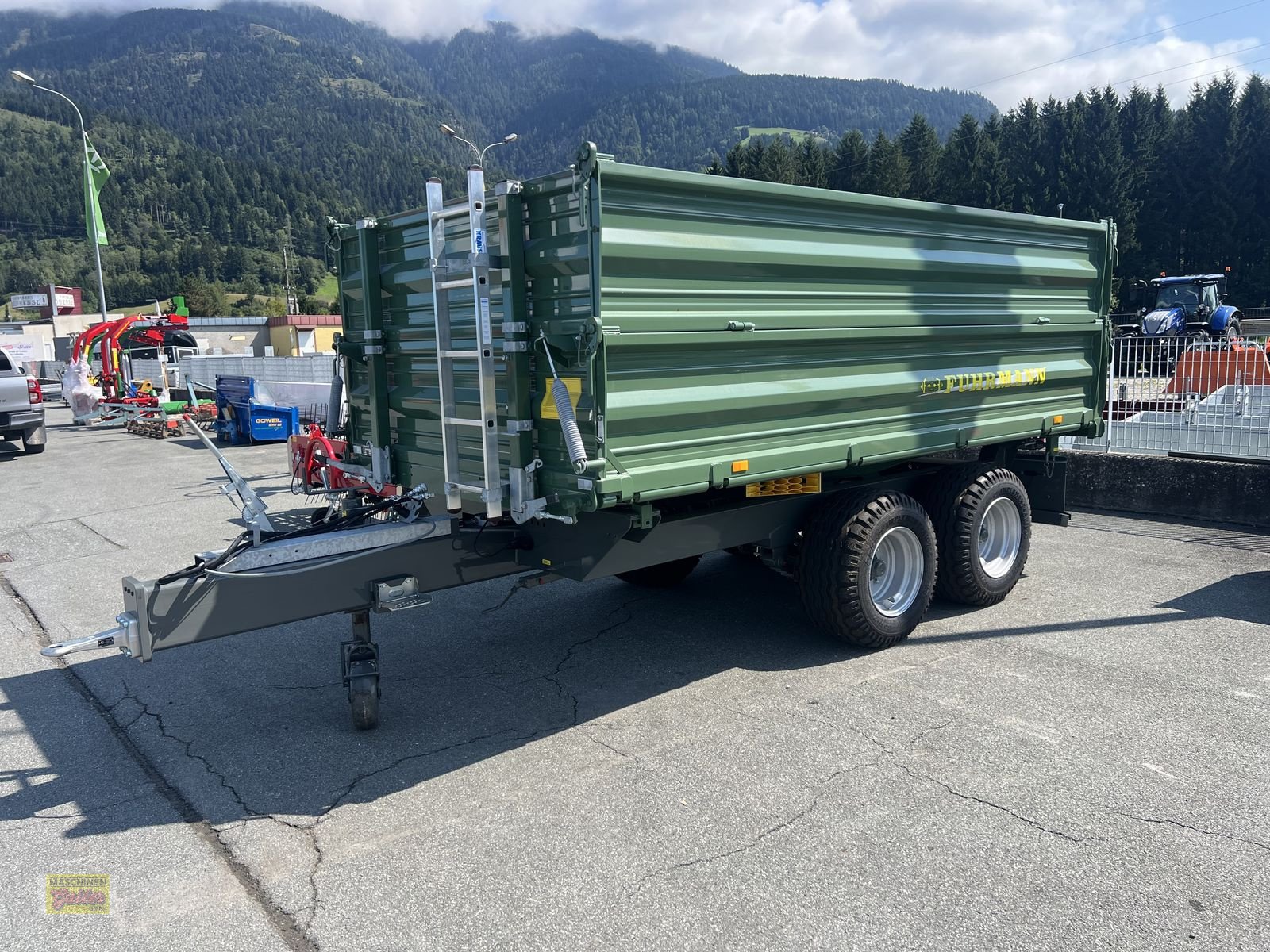 Kipper des Typs Fuhrmann FF 10.500 ALPIN 1 TDS10414AL, Neumaschine in Kötschach (Bild 1)