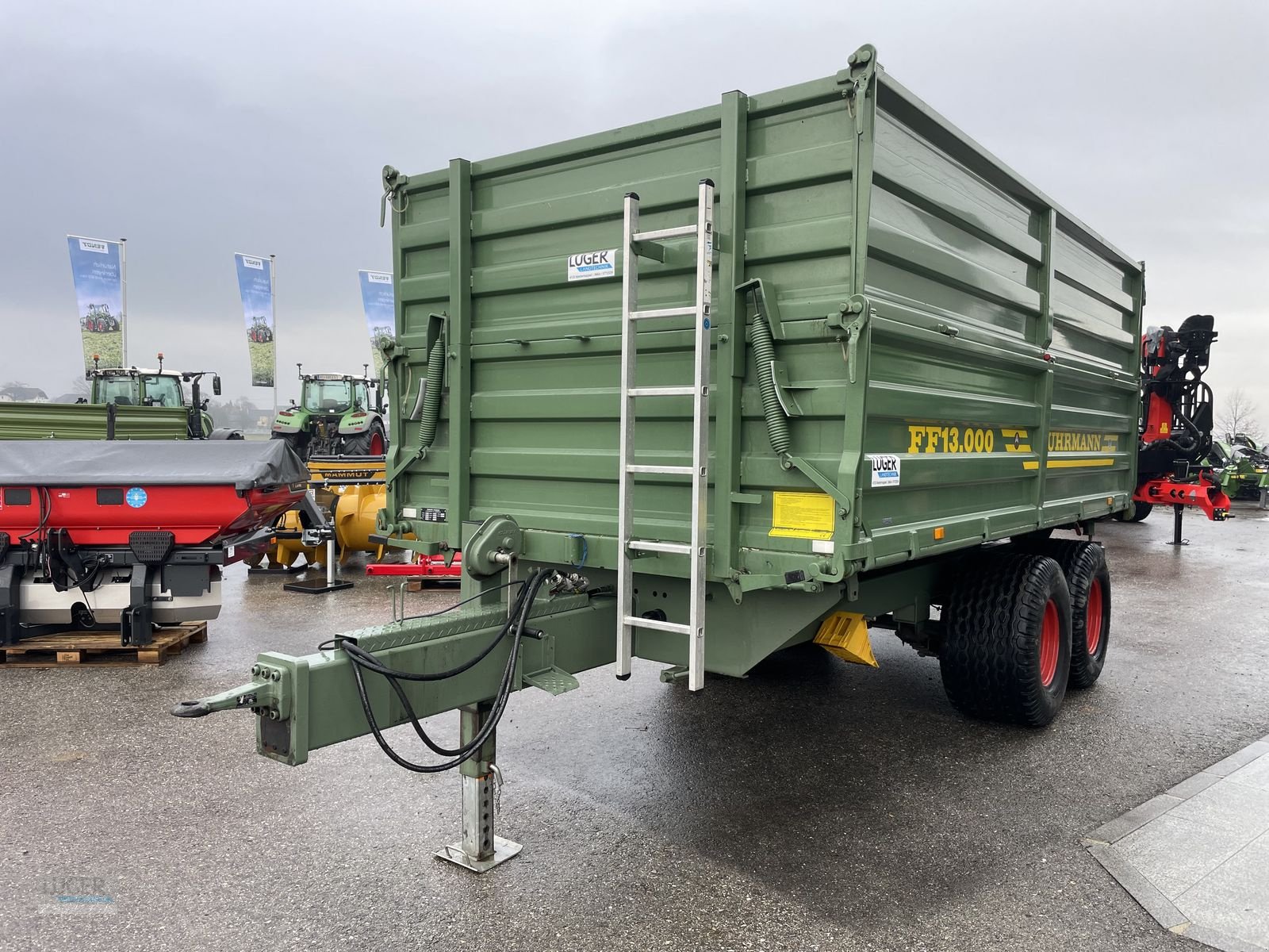 Kipper Türe ait Fuhrmann FF 13.000, Gebrauchtmaschine içinde Niederkappel (resim 6)