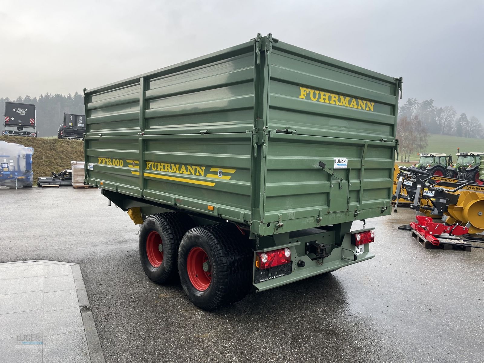 Kipper Türe ait Fuhrmann FF 13.000, Gebrauchtmaschine içinde Niederkappel (resim 4)