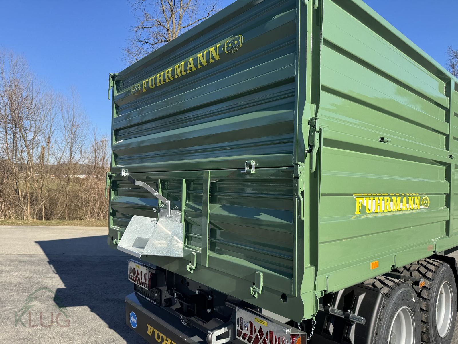 Kipper des Typs Fuhrmann FF 16.000 4,55x2,35, Neumaschine in Pirching am Traubenberg (Bild 10)