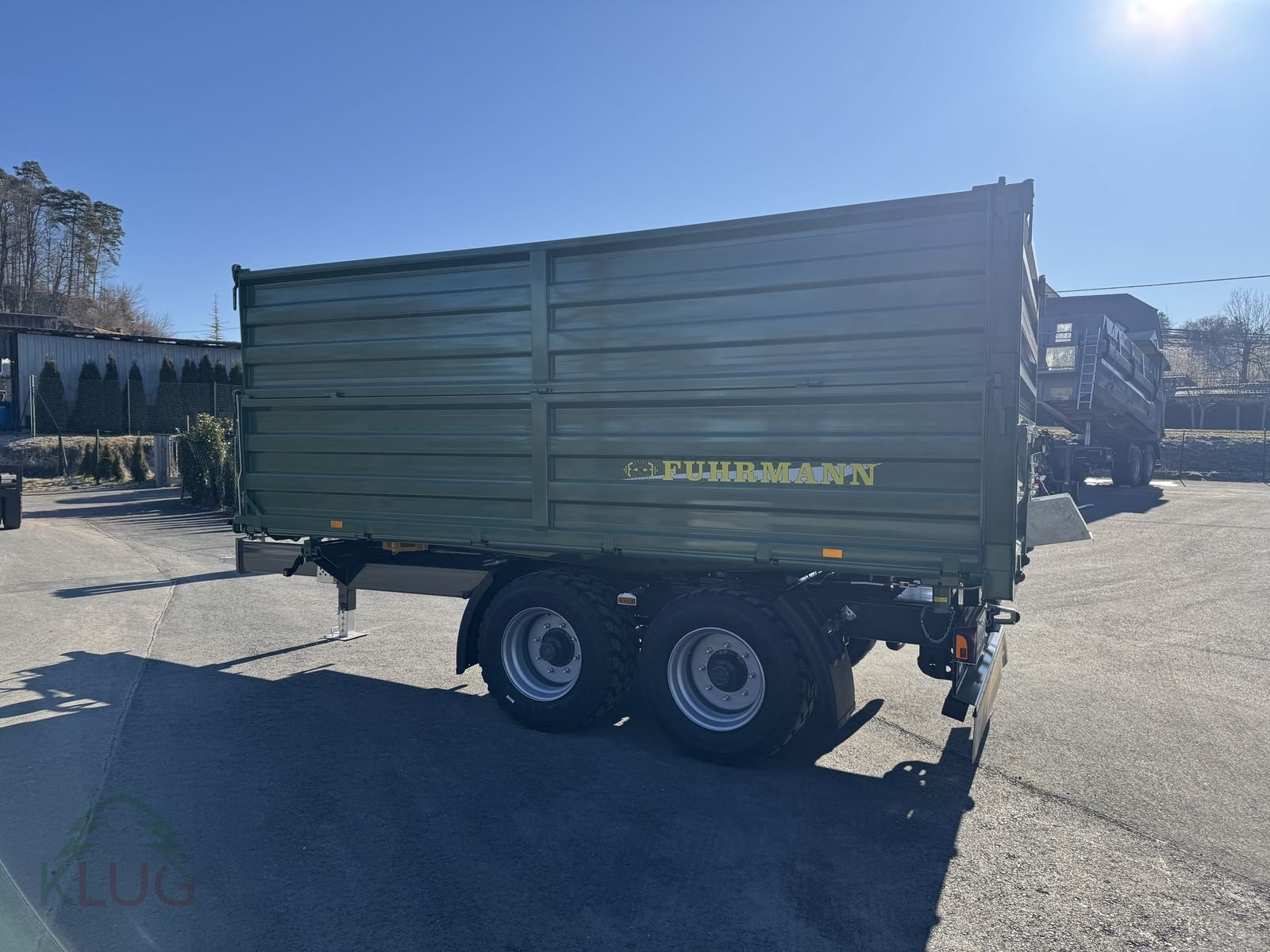 Kipper des Typs Fuhrmann FF 16.000 4,55x2,35, Neumaschine in Pirching am Traubenberg (Bild 22)