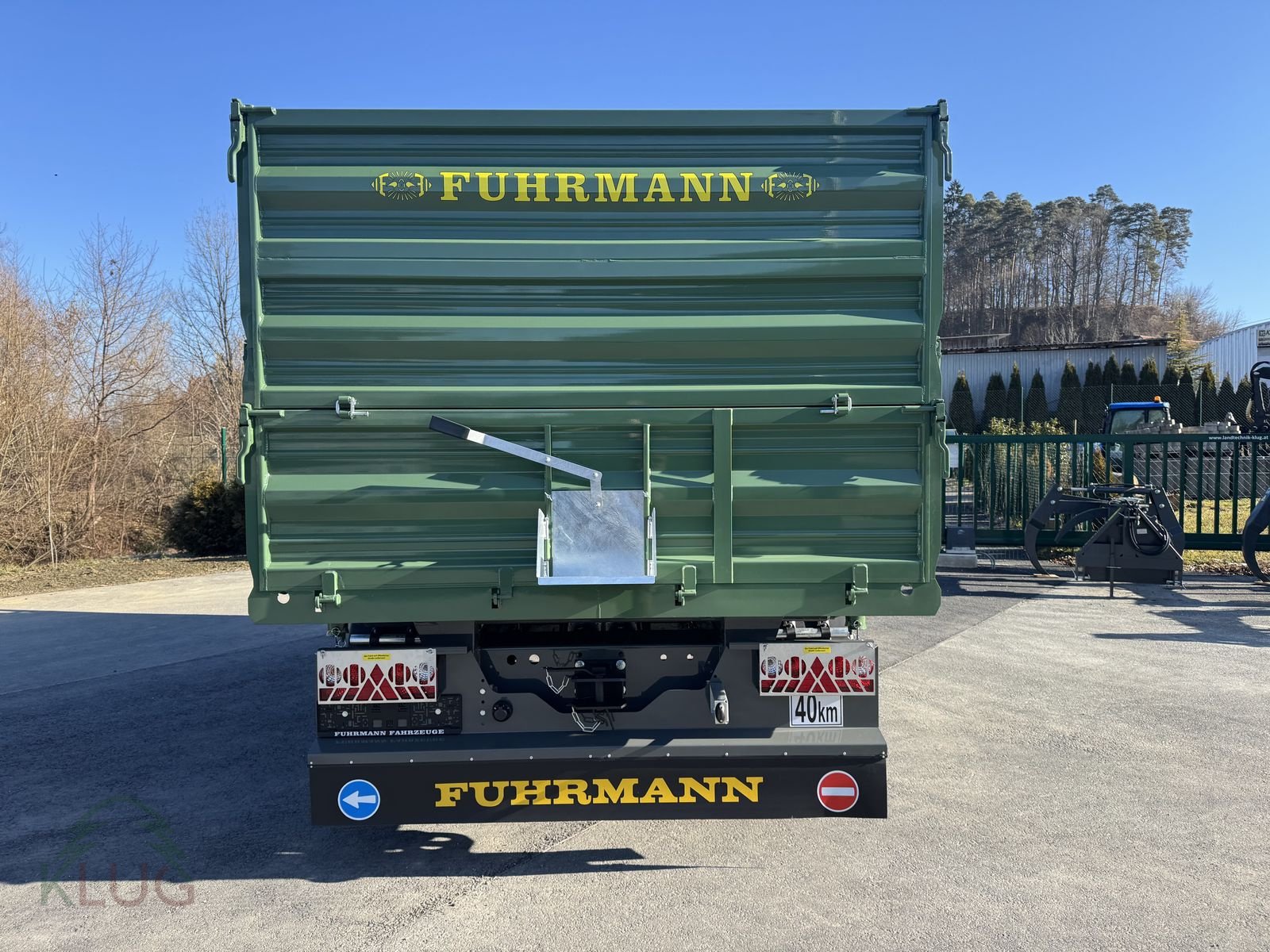 Kipper des Typs Fuhrmann FF 16.000 4,55x2,35, Neumaschine in Pirching am Traubenberg (Bild 24)