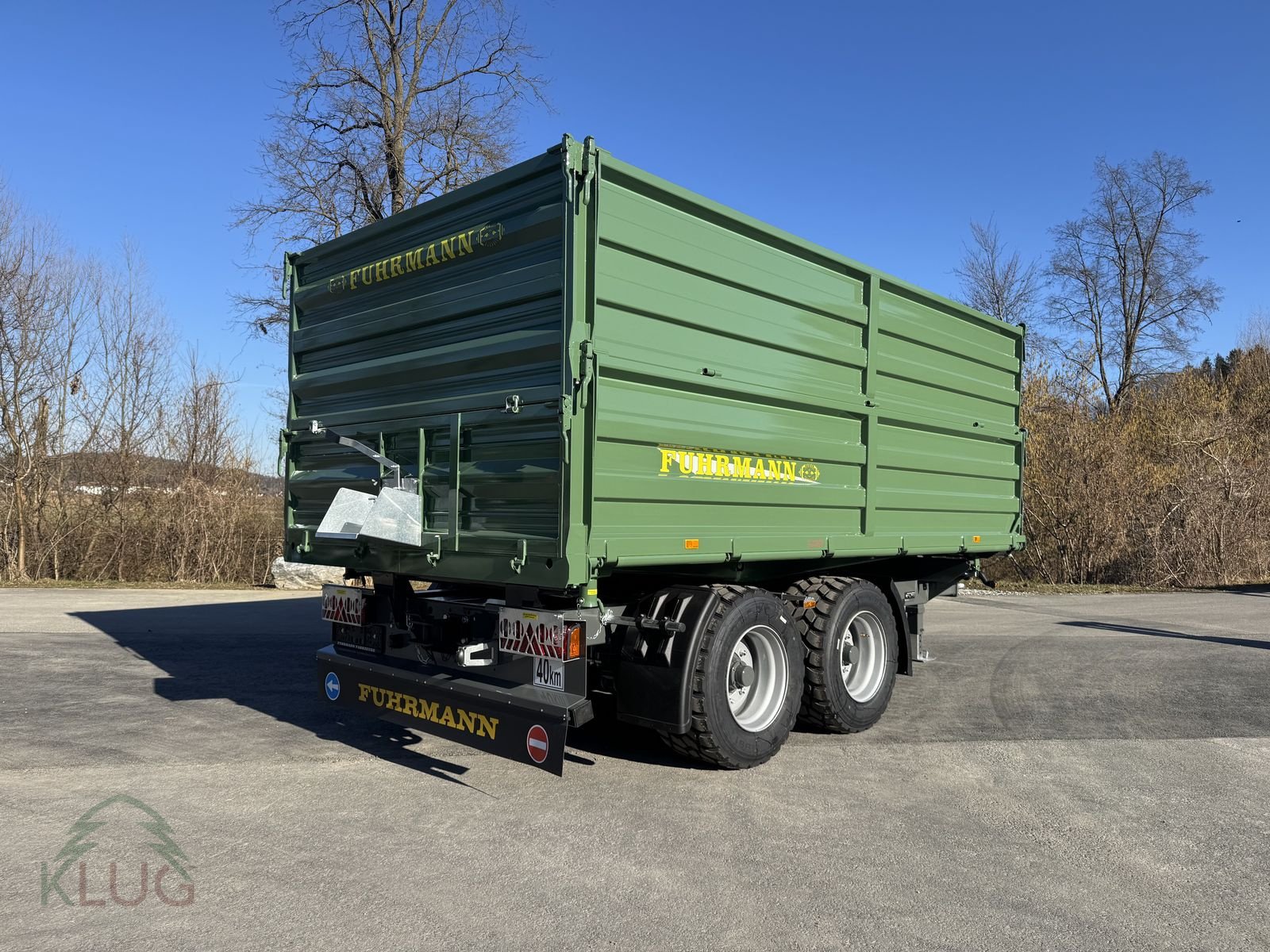 Kipper des Typs Fuhrmann FF 16.000 4,55x2,35, Neumaschine in Pirching am Traubenberg (Bild 1)